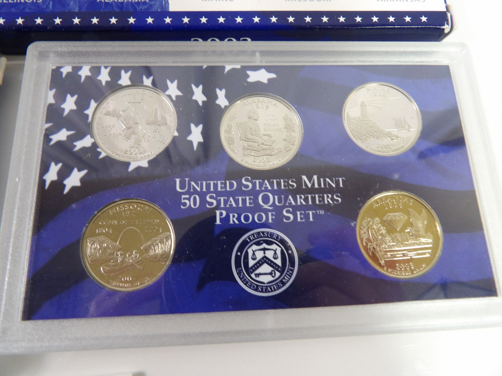 5 Sets - 2003 U.S. Mint State Quarters Proof Sets - 3