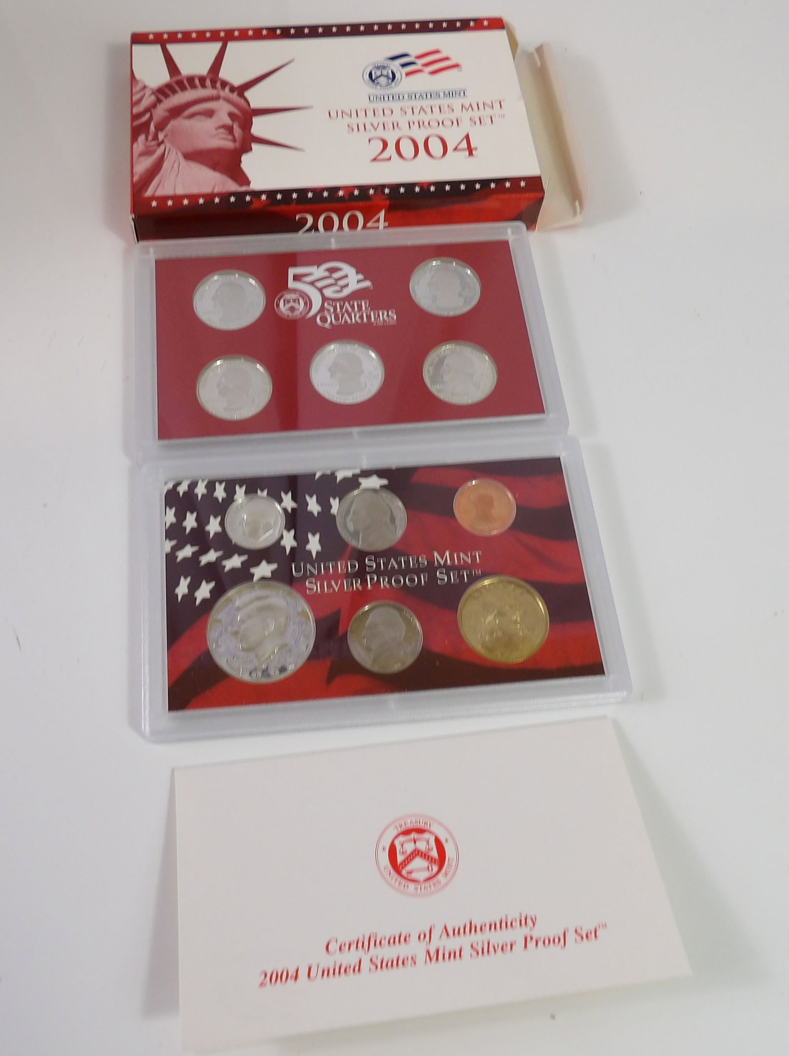 2004 U.S. Mint Silver Proof Set (1 of 6)