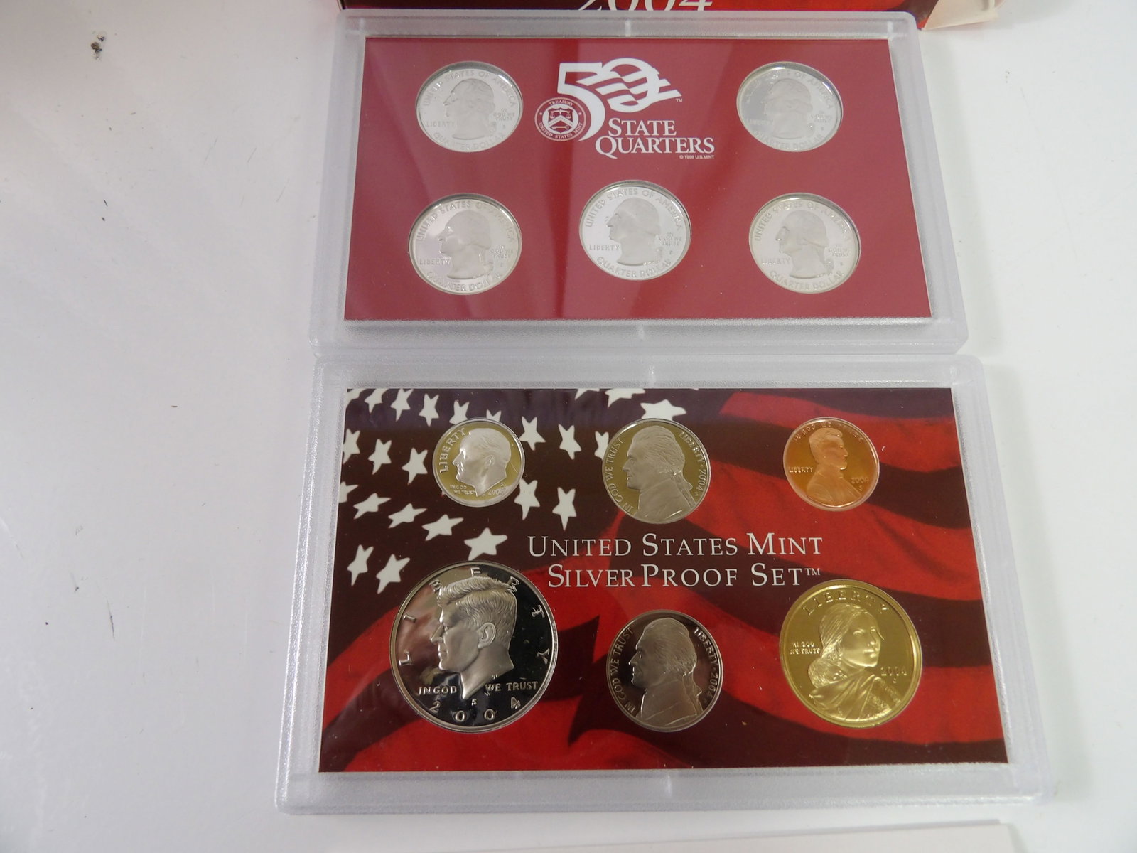 2004 U.S. Mint Silver Proof Set - 2