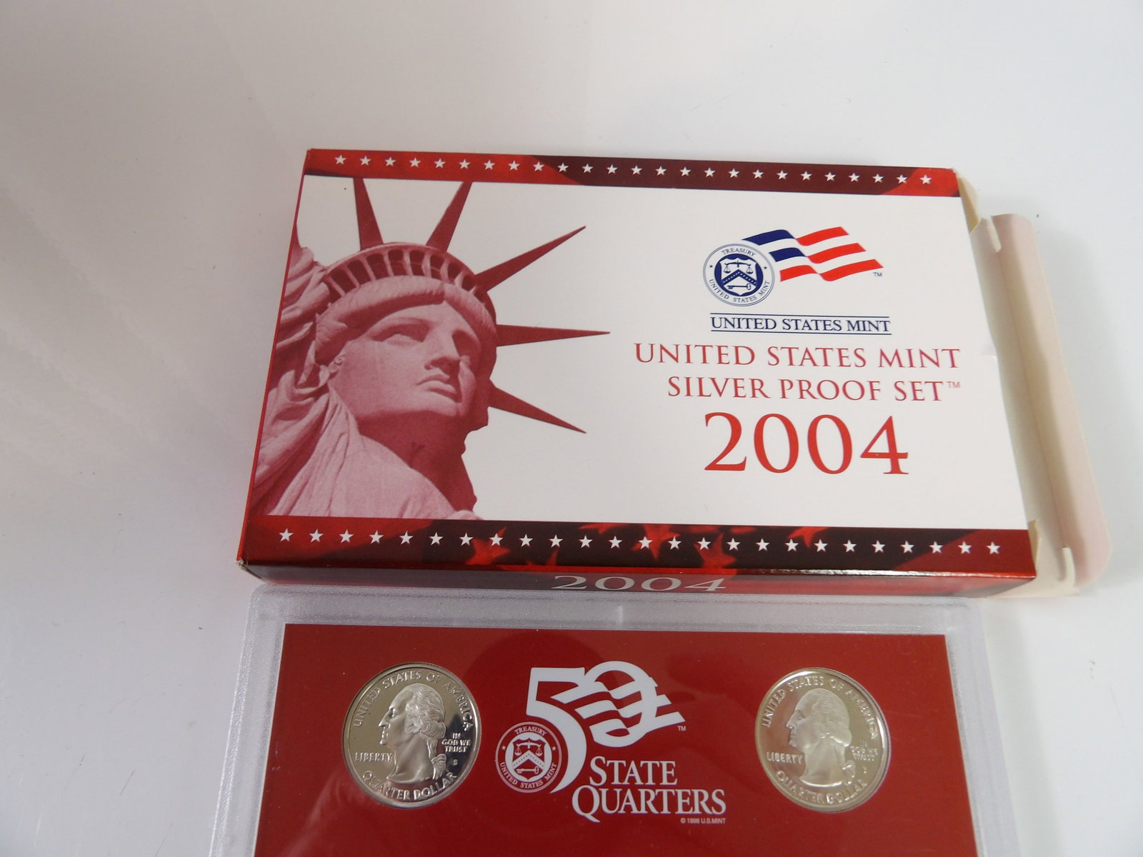 2004 U.S. Mint Silver Proof Set - 3