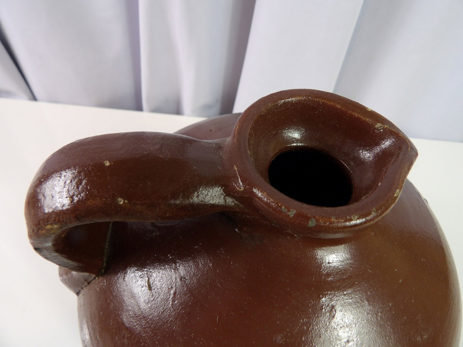 Glazed Stoneware Jug - 2