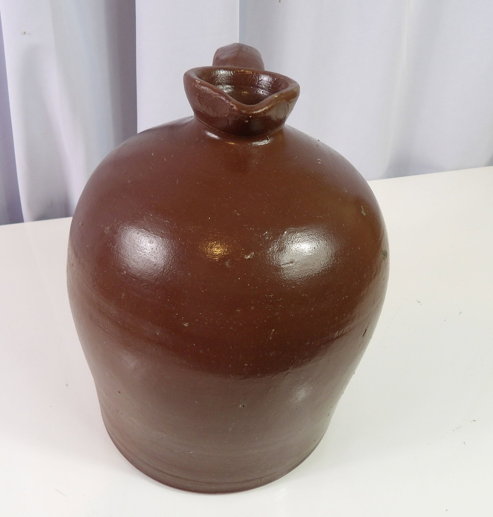 Glazed Stoneware Jug - 4