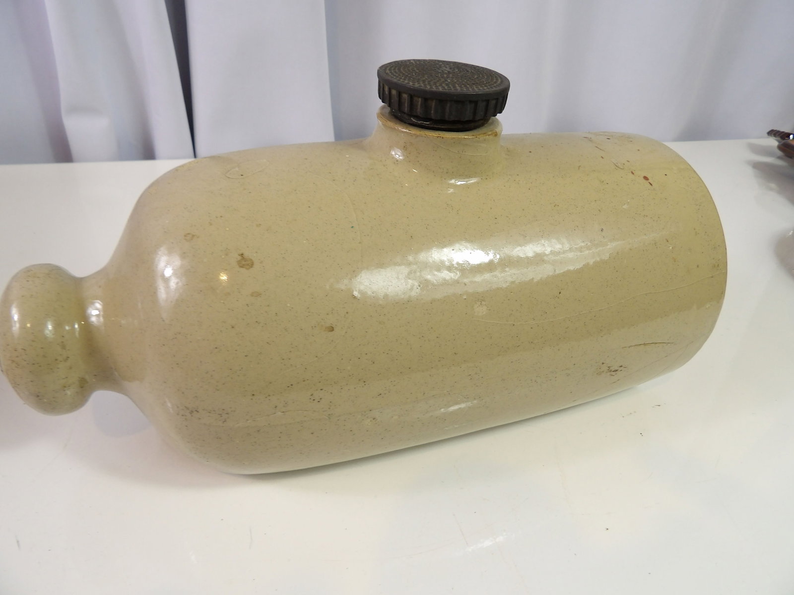 Vintage Stoneware Foot Warmer (1 of 4)