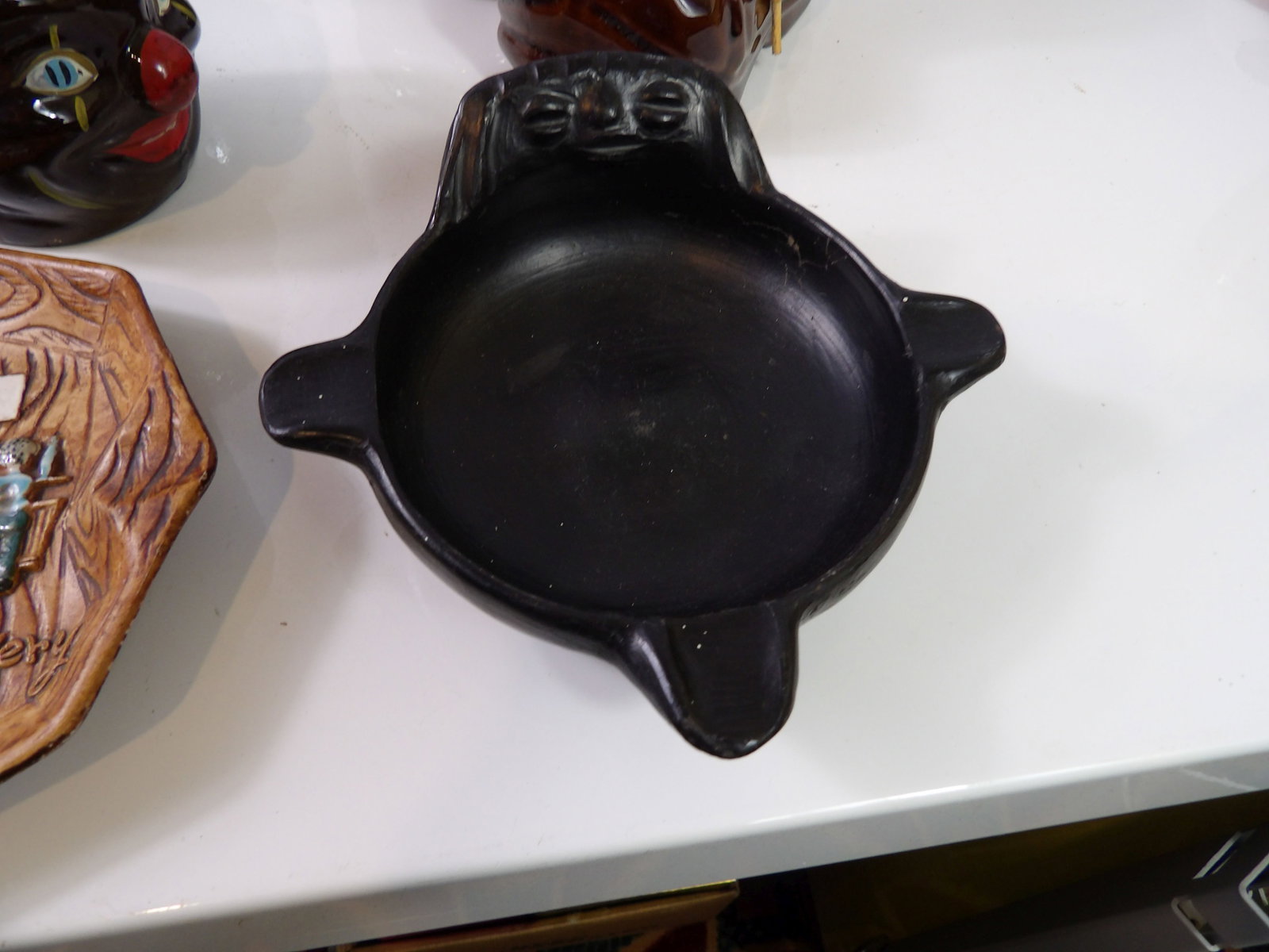 6 PCS.-Figural Ashtrays - 6