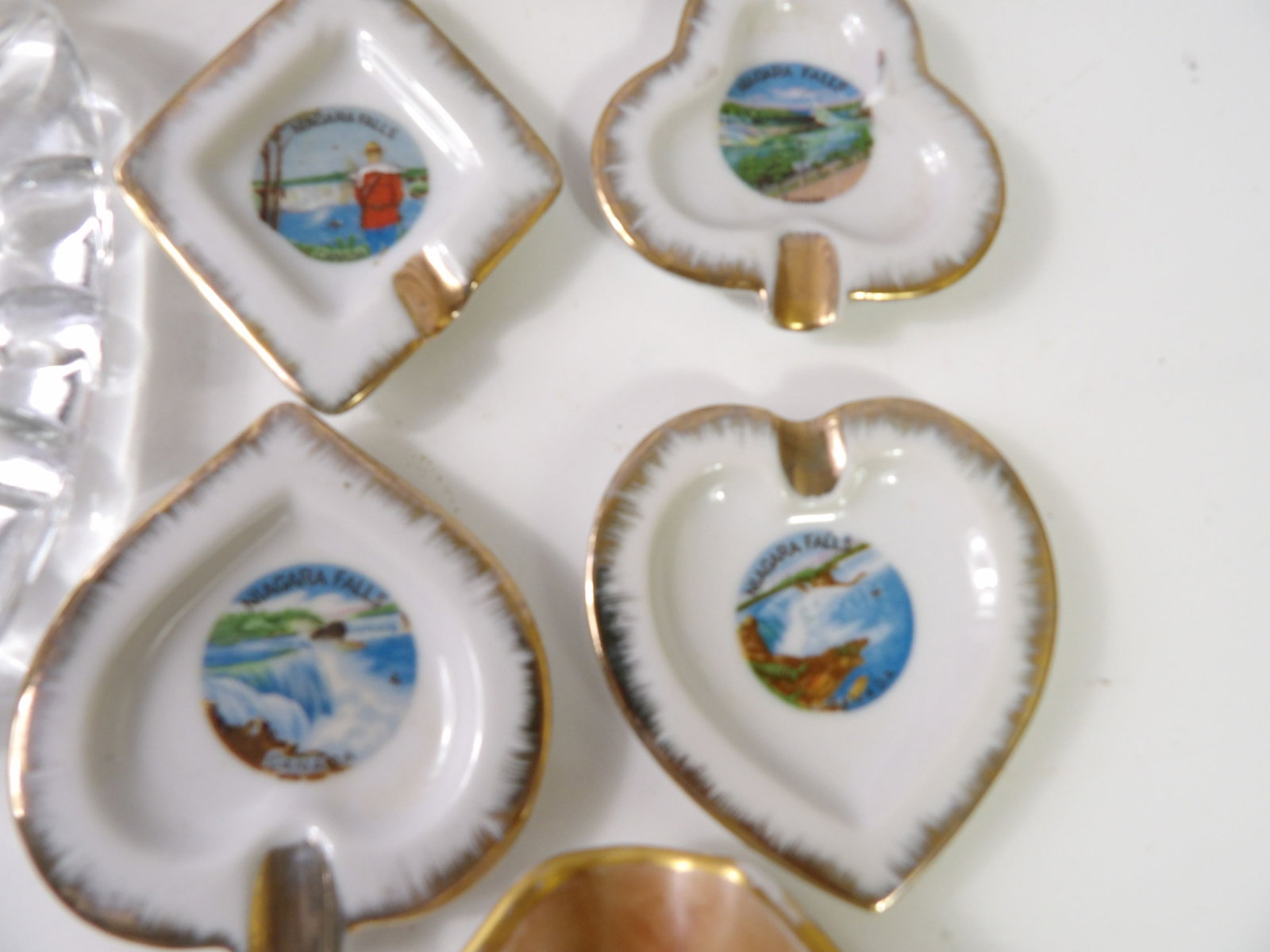 9 PCS.-Early Ashtrays - 4