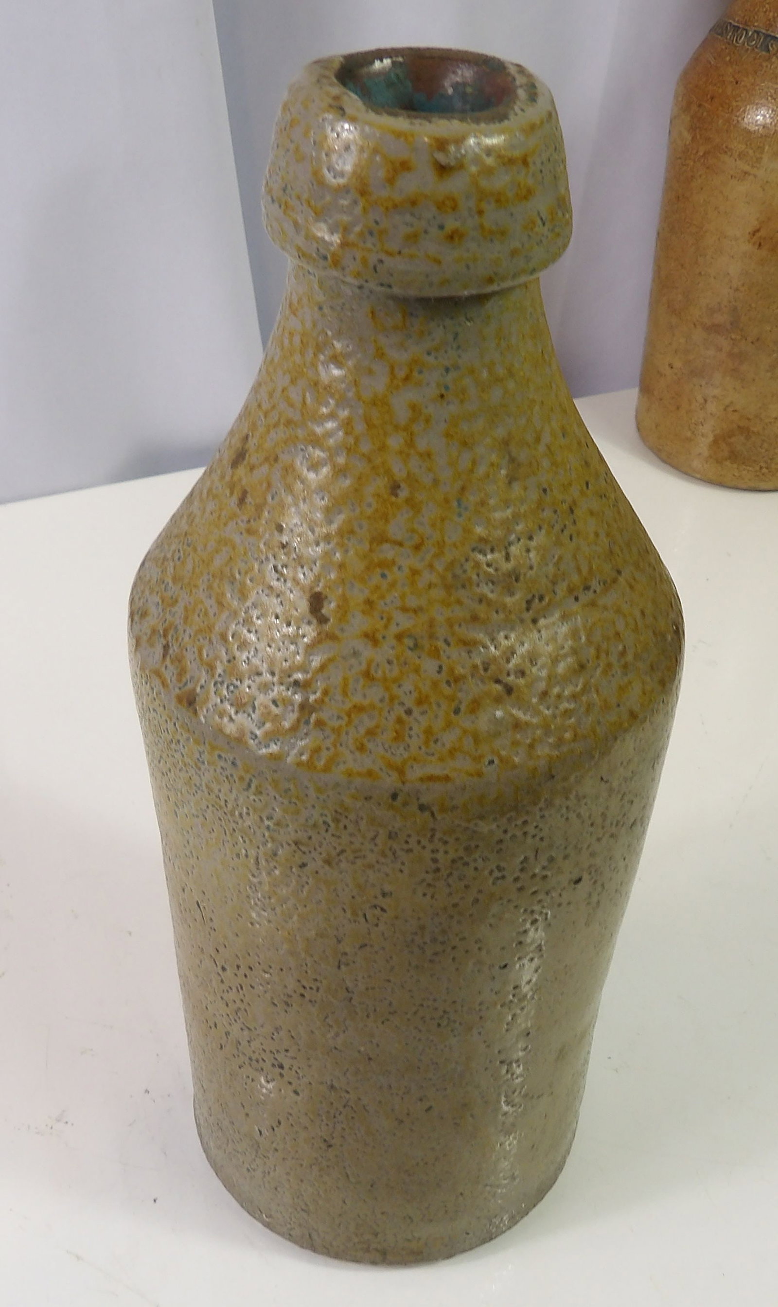 J.A. Wallis Stoneware Beer Bottle - 4