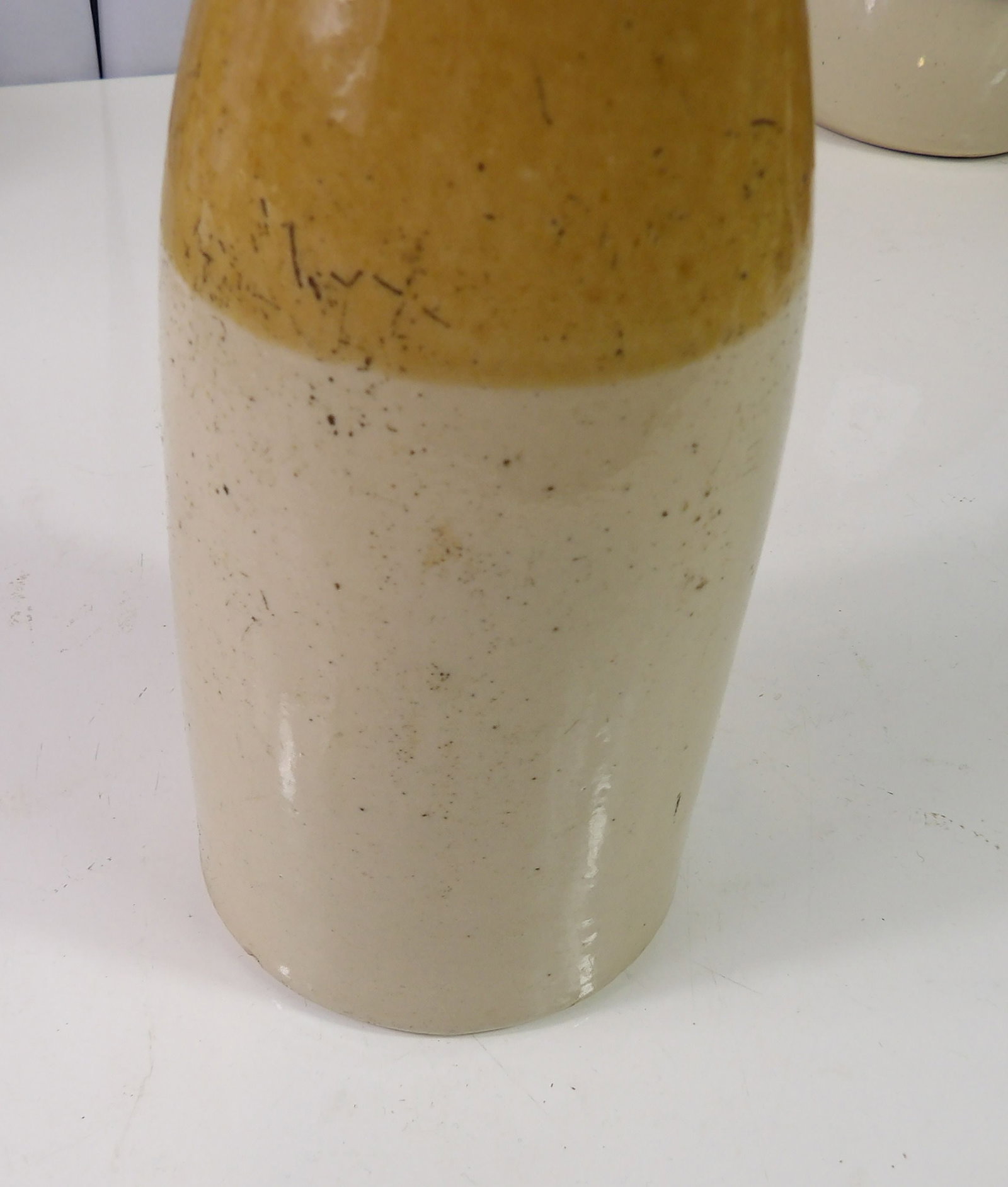 Two Tone Stoneware Ginger Beer Bottle - 3