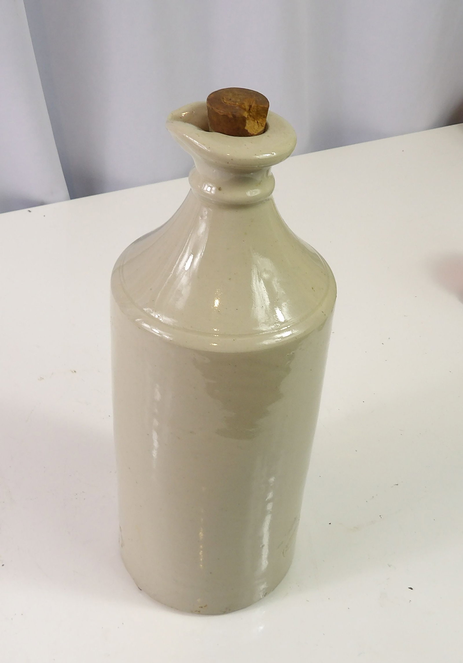Antique Stoneware Ink Bottle - 4