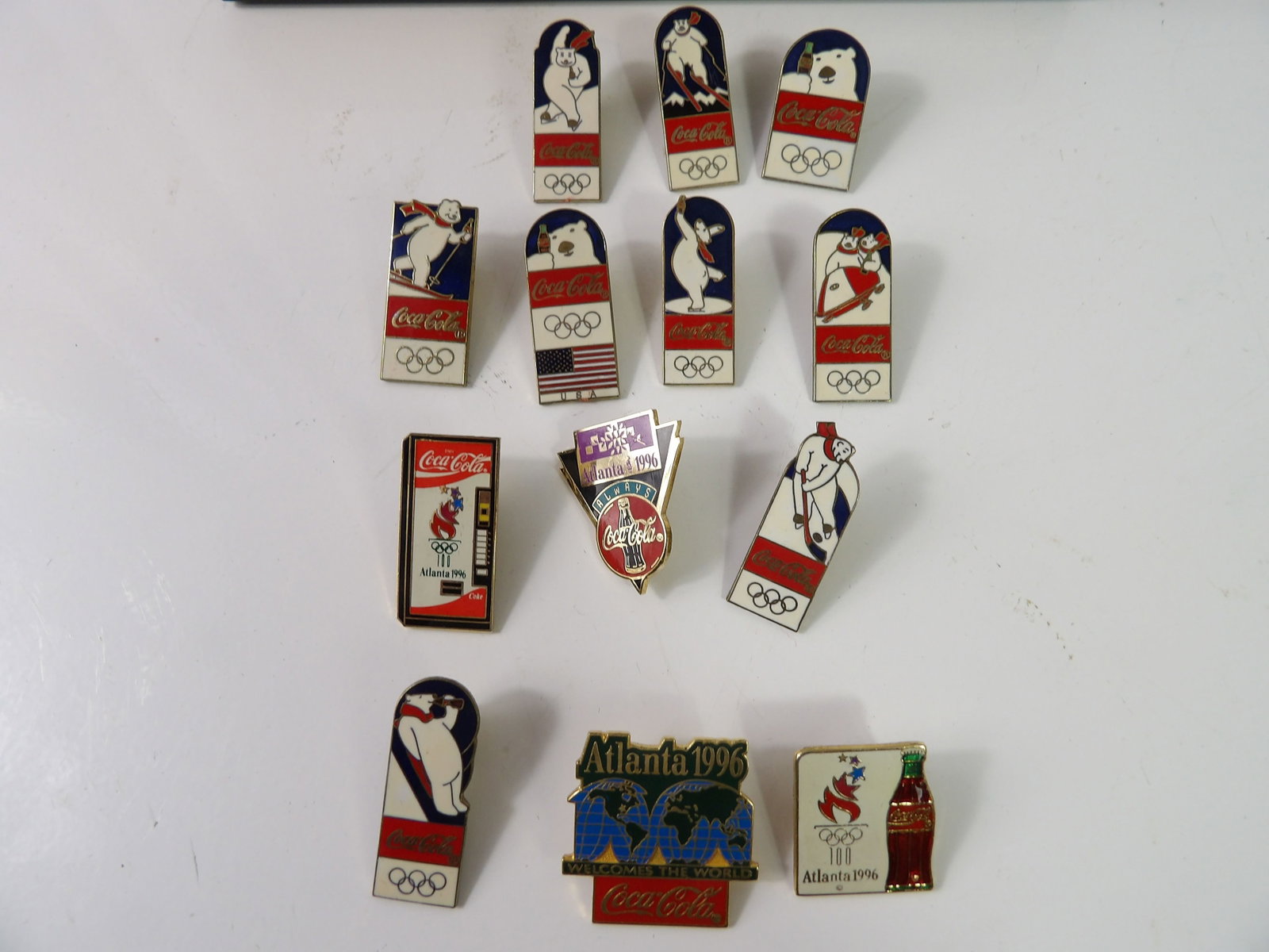 13 Coca Cola Olympic Pins - 2