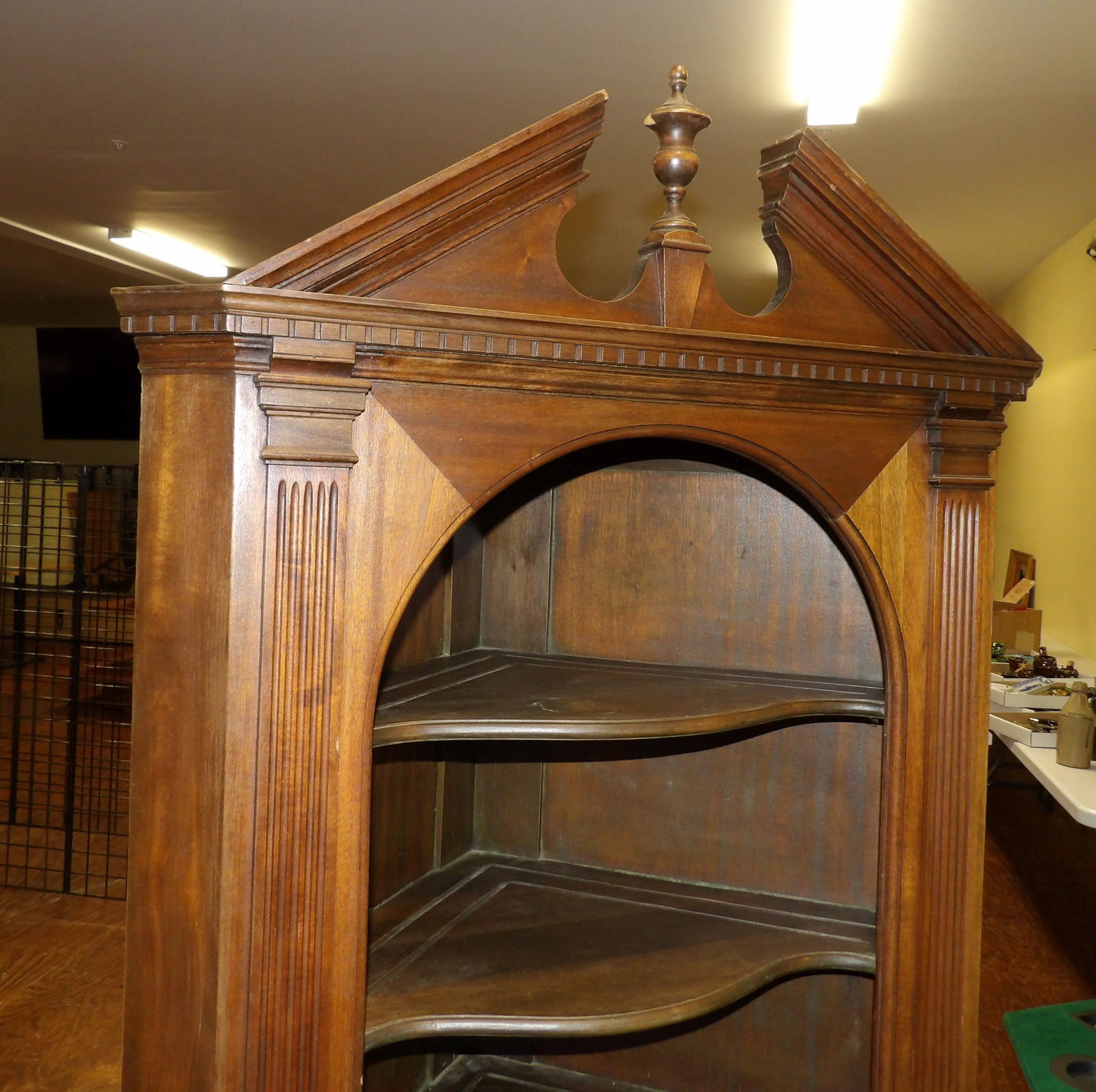 Antique Corner Cupboard - 2