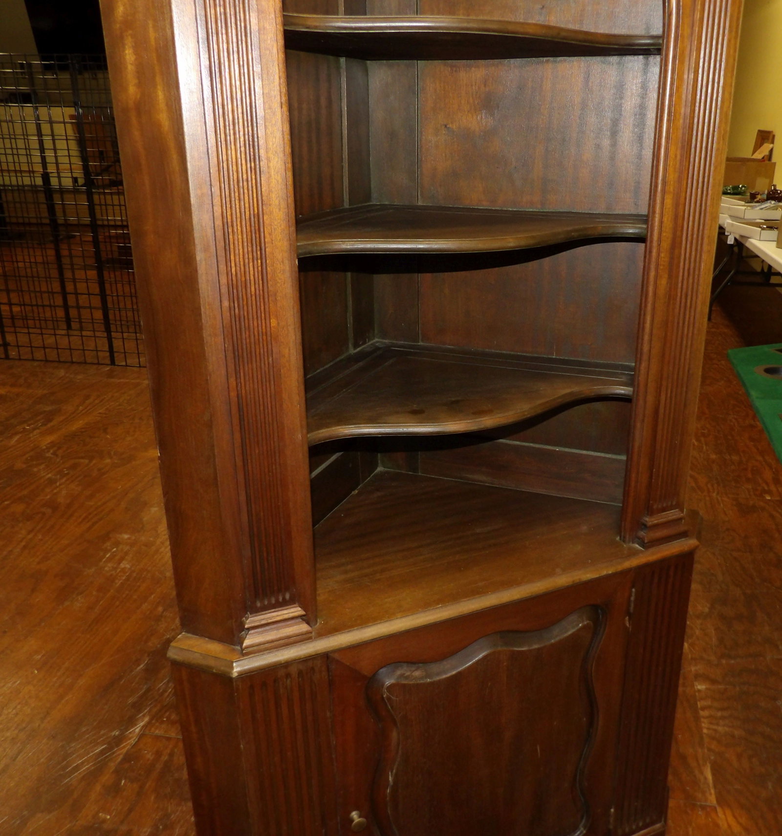 Antique Corner Cupboard - 3