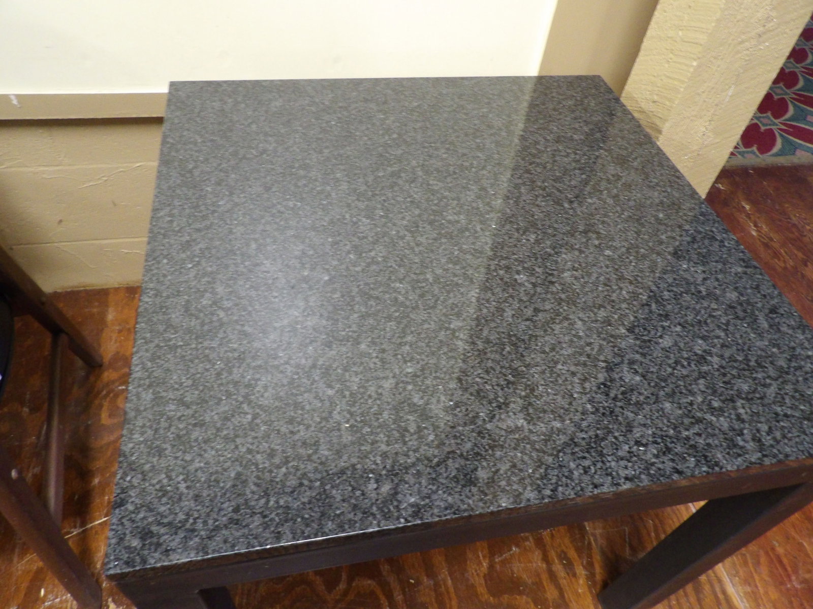 Modern Granite Top Side Table - 2