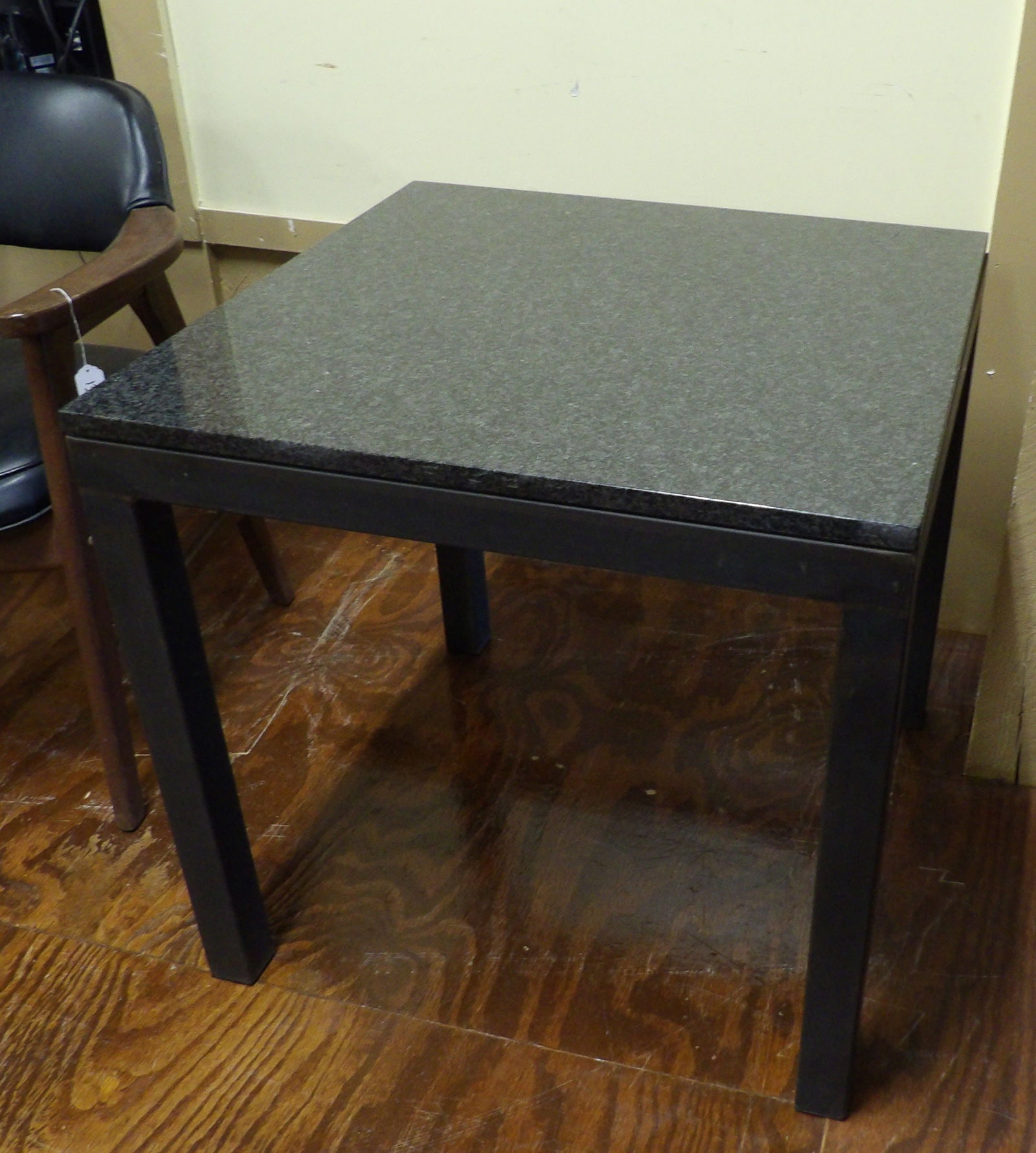 Modern Granite Top Side Table - 3