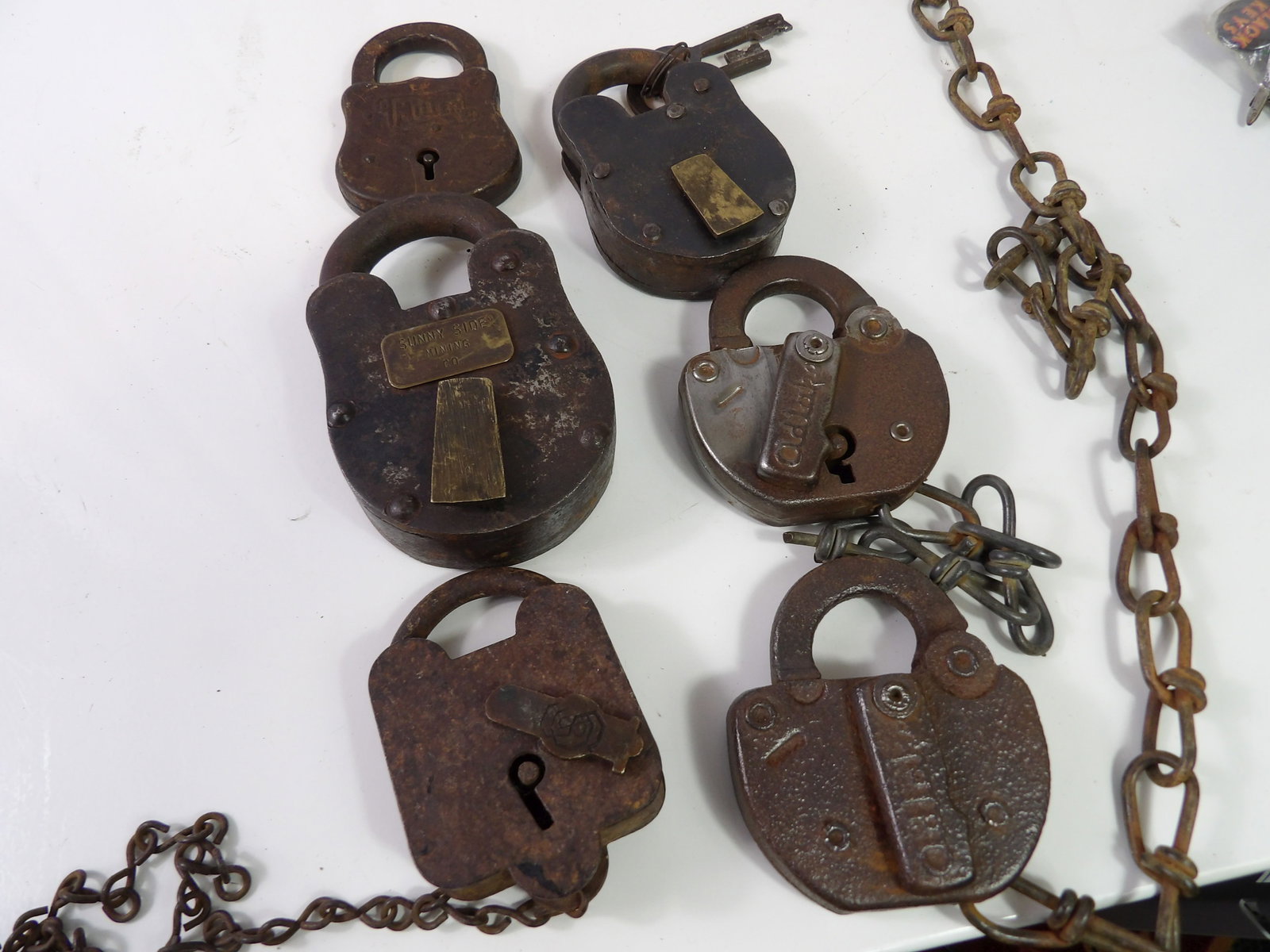6 PCS.-Antique Padlocks (1 of 5)