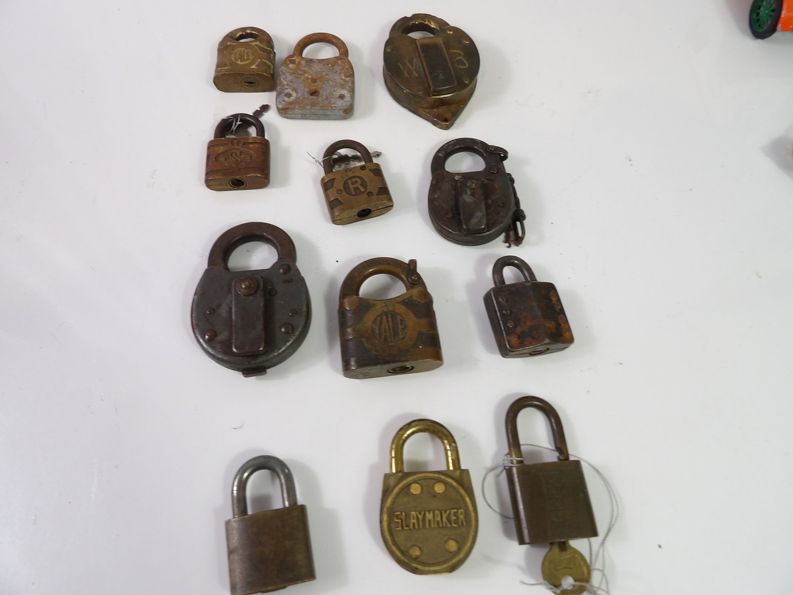 12 PCS.- Antique Padlocks (1 of 5)