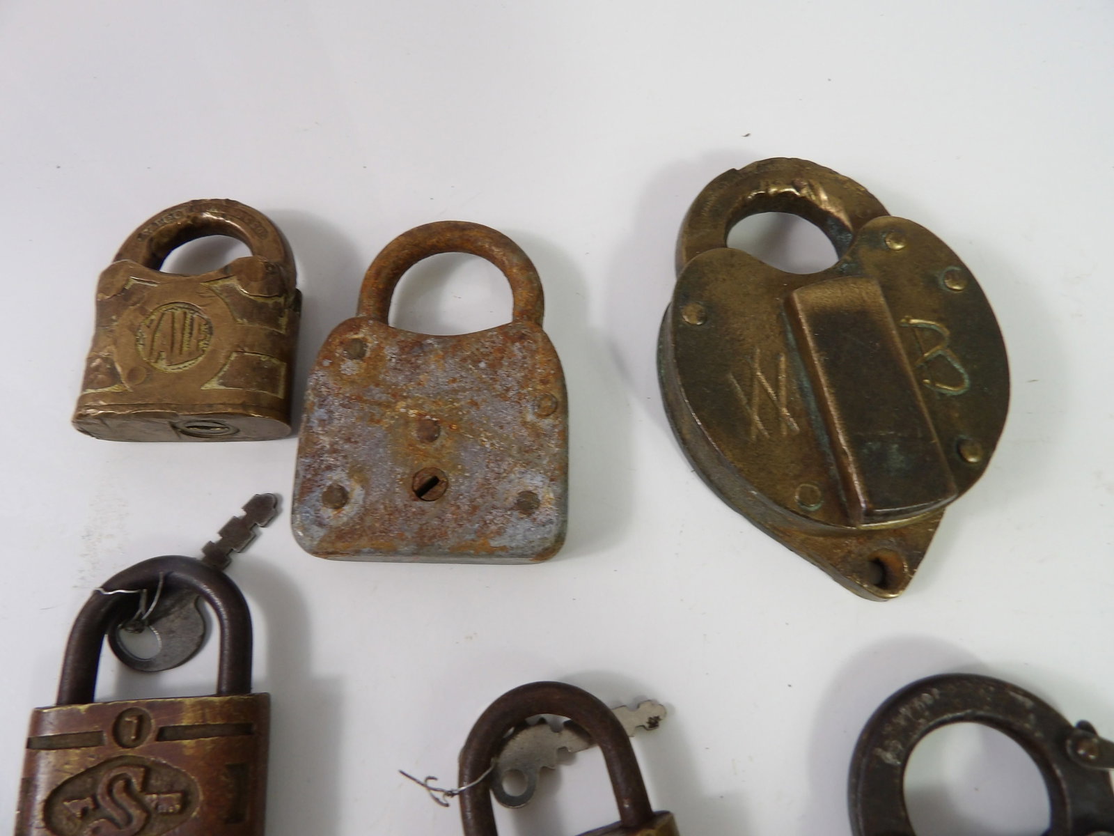 12 PCS.- Antique Padlocks - 2