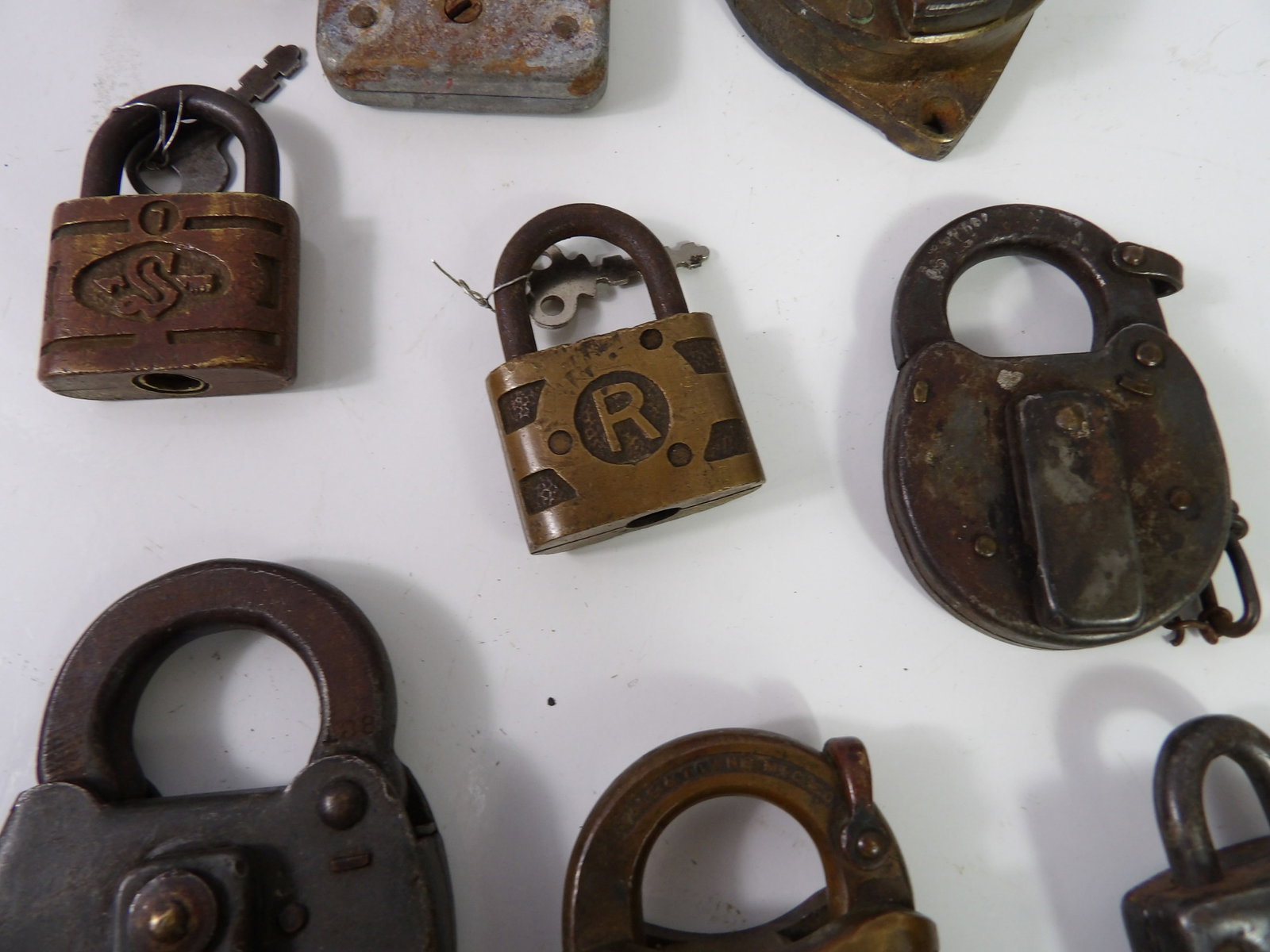 12 PCS.- Antique Padlocks - 3