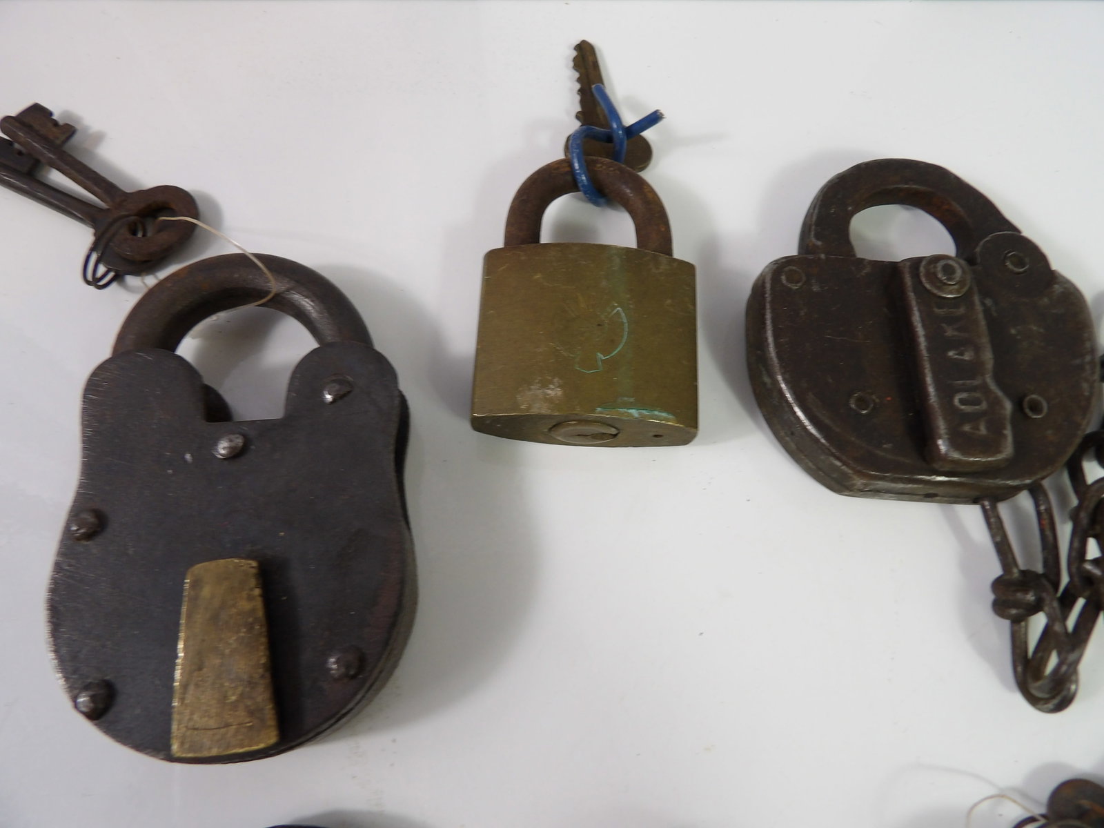 9 PCS.- Antique Padlocks - 2