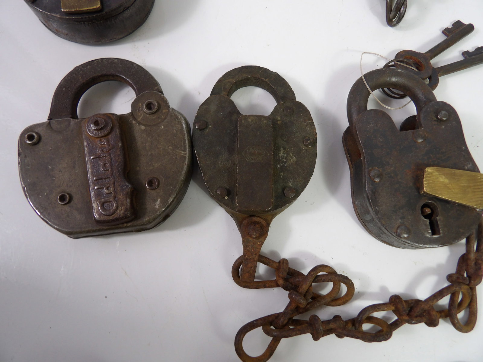 9 PCS.- Antique Padlocks - 3