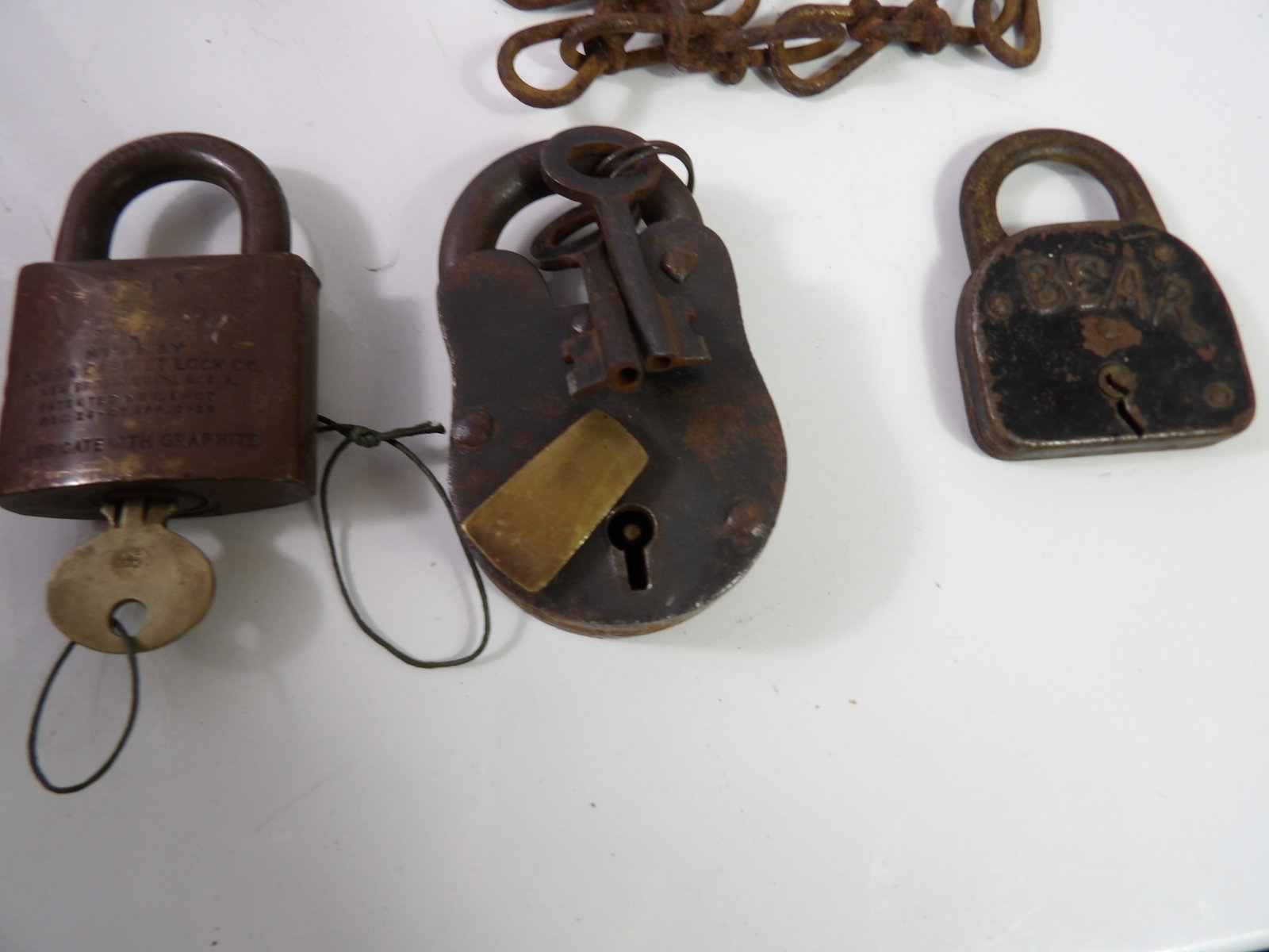 9 PCS.- Antique Padlocks - 4