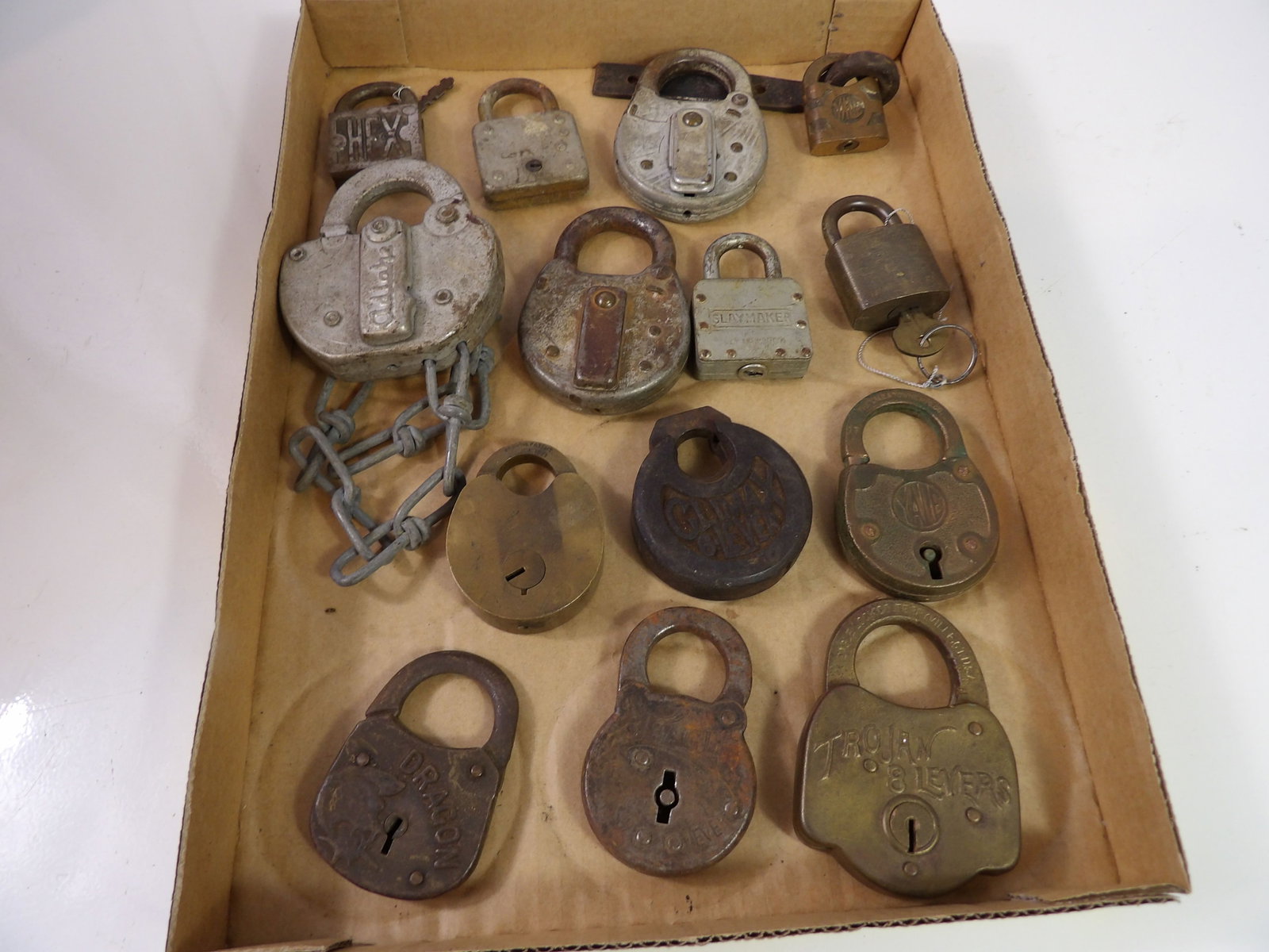 14 PCS.-Antique Padlocks (1 of 5)