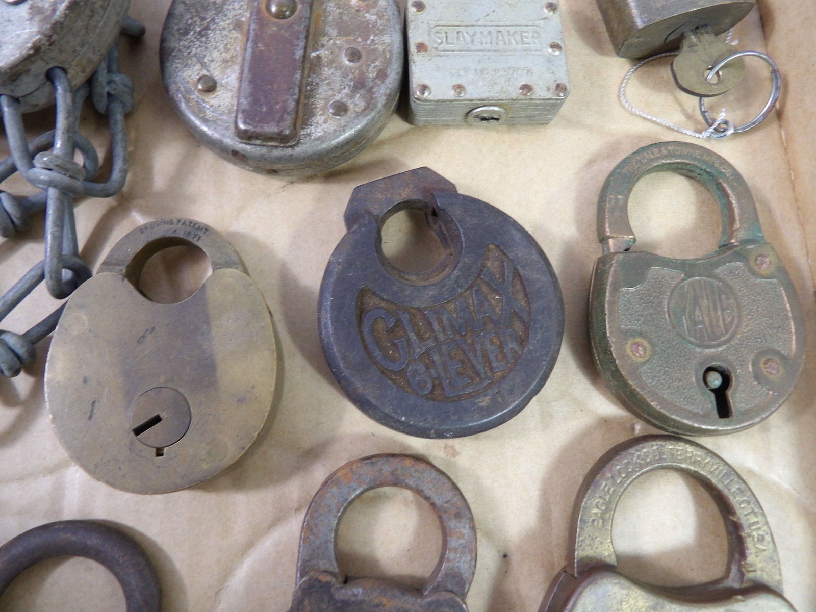 14 PCS.-Antique Padlocks - 4