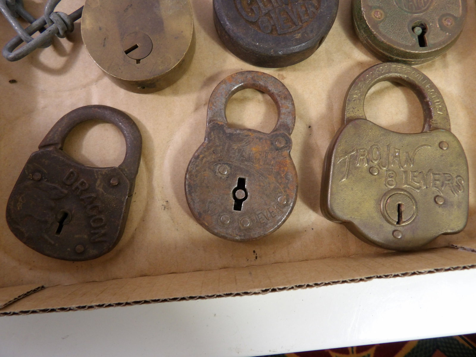 14 PCS.-Antique Padlocks - 5
