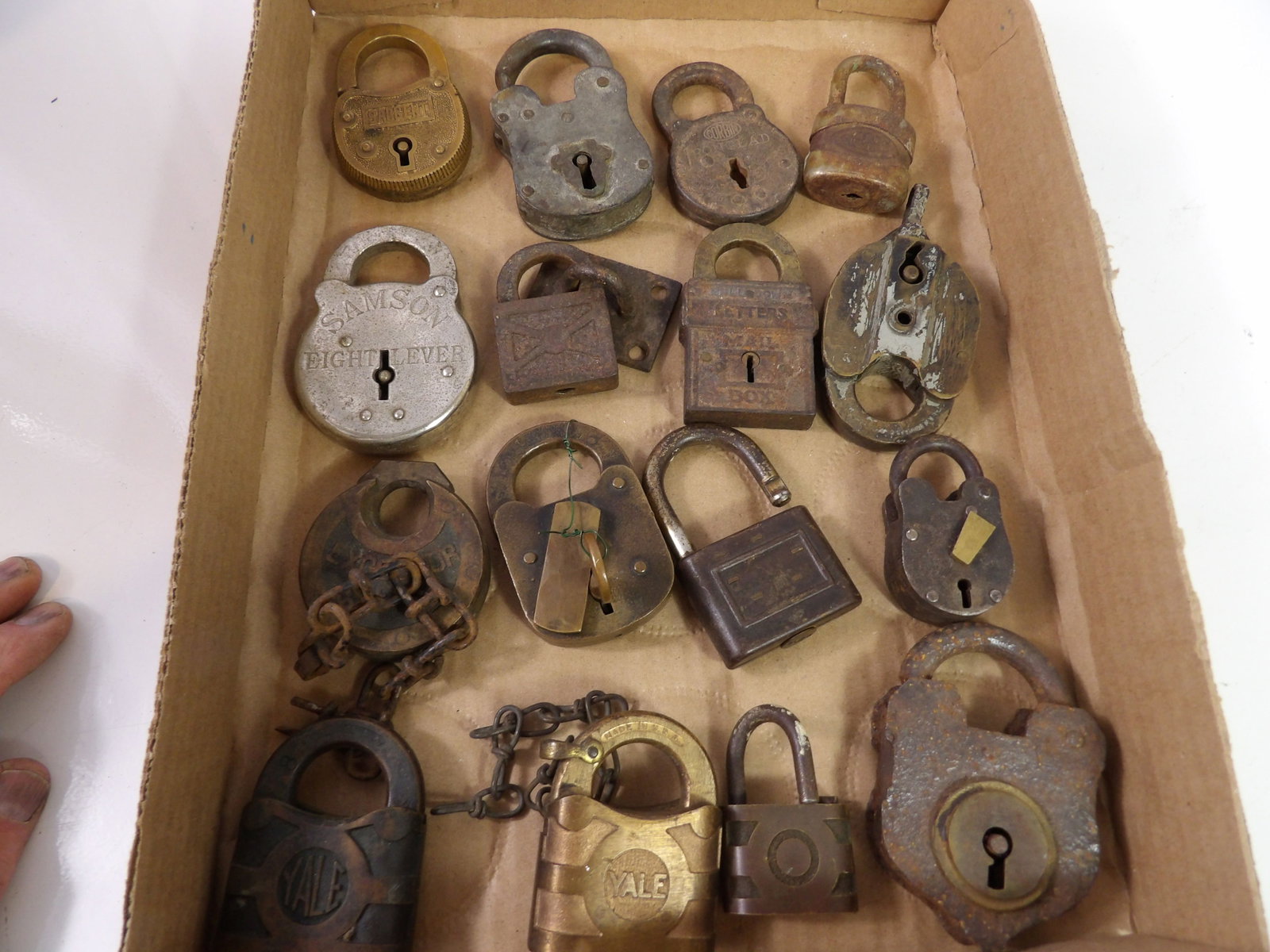 16 PCS.-Antique Padlocks (1 of 5)