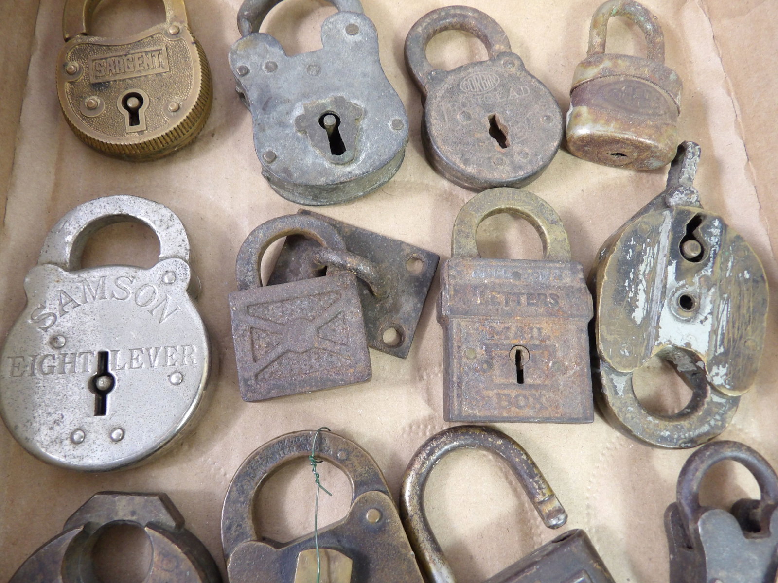 16 PCS.-Antique Padlocks - 3