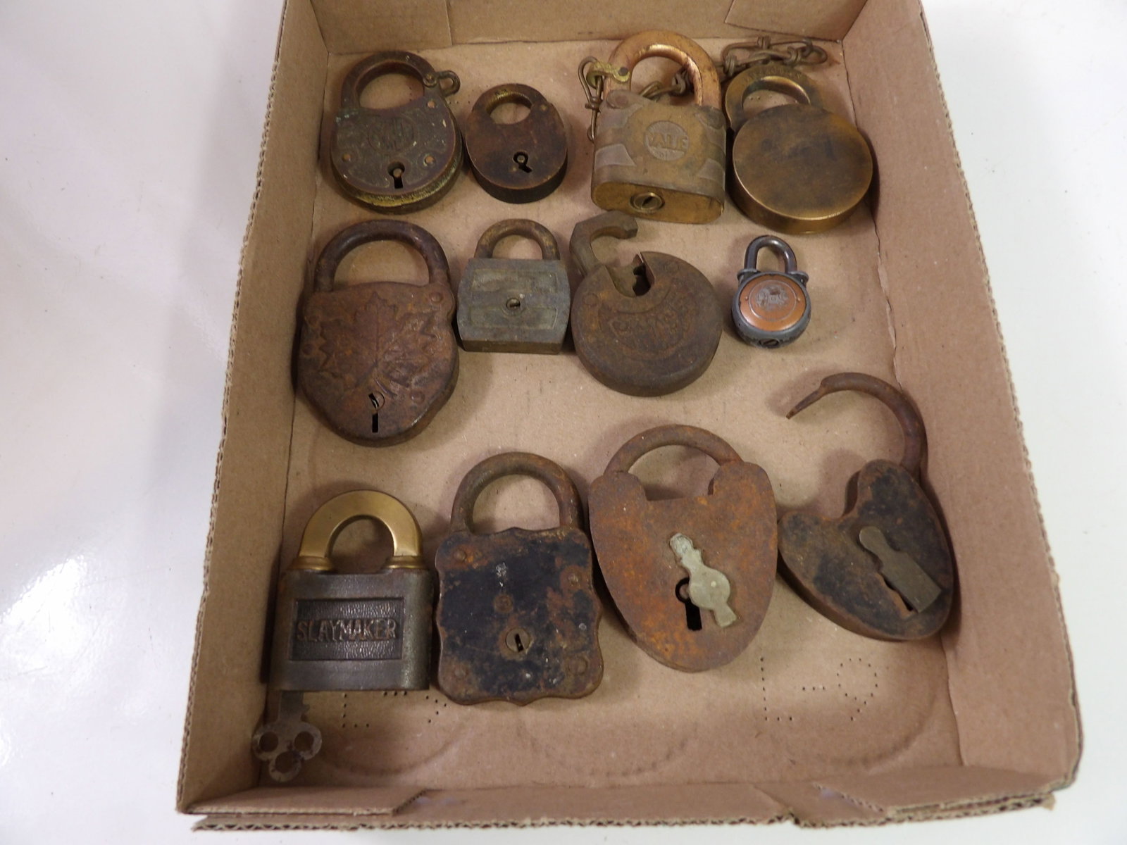 12 PCS.- Antique Padlocks (1 of 4)