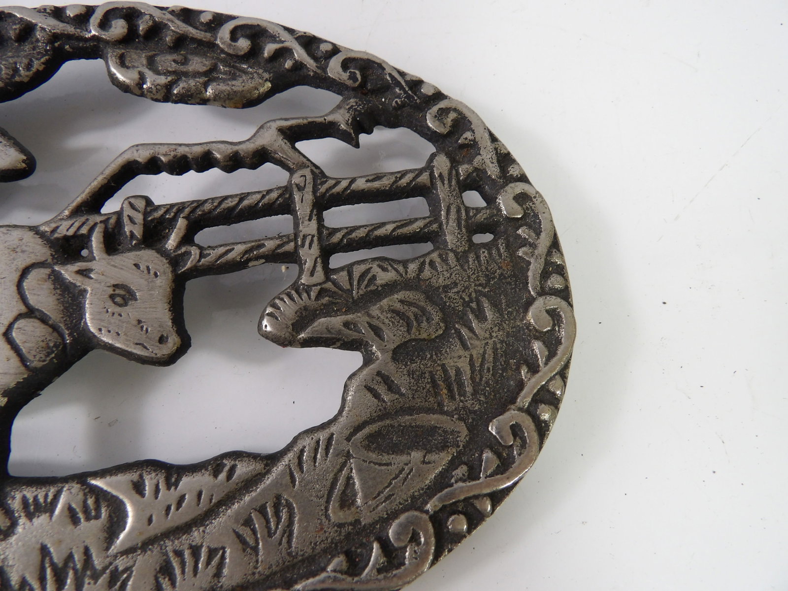 Pewter Trivet - 2