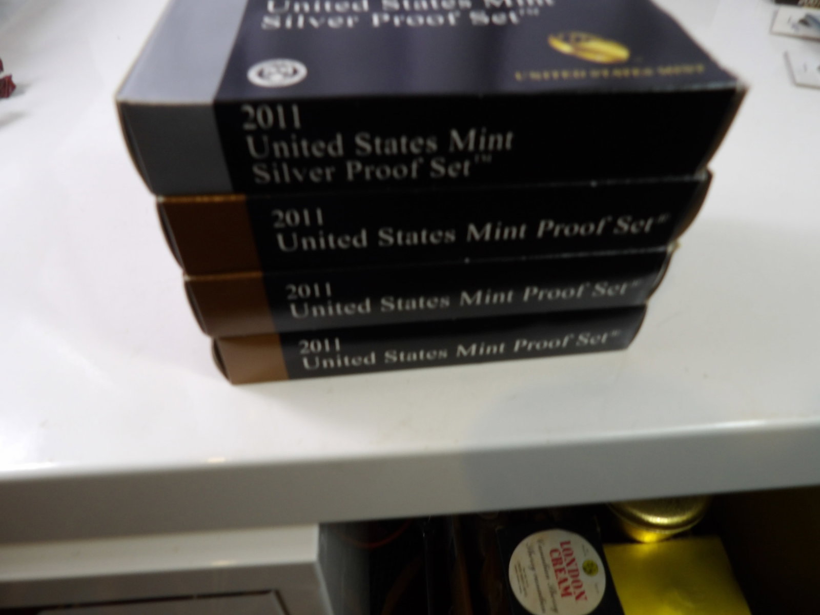 4 2011 U.S. Mint Proof Sets, 2 Silver - 4