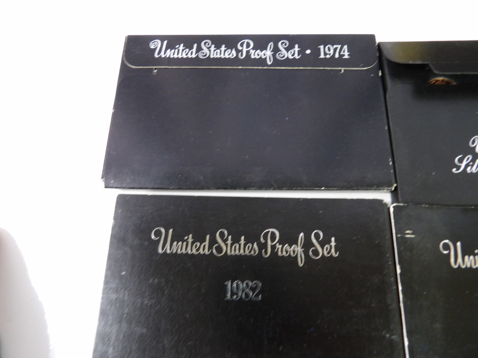 6 U.S. Mint Proof Sets, 1968, 1974, 1980, 1981, 1982, 1996 - 2