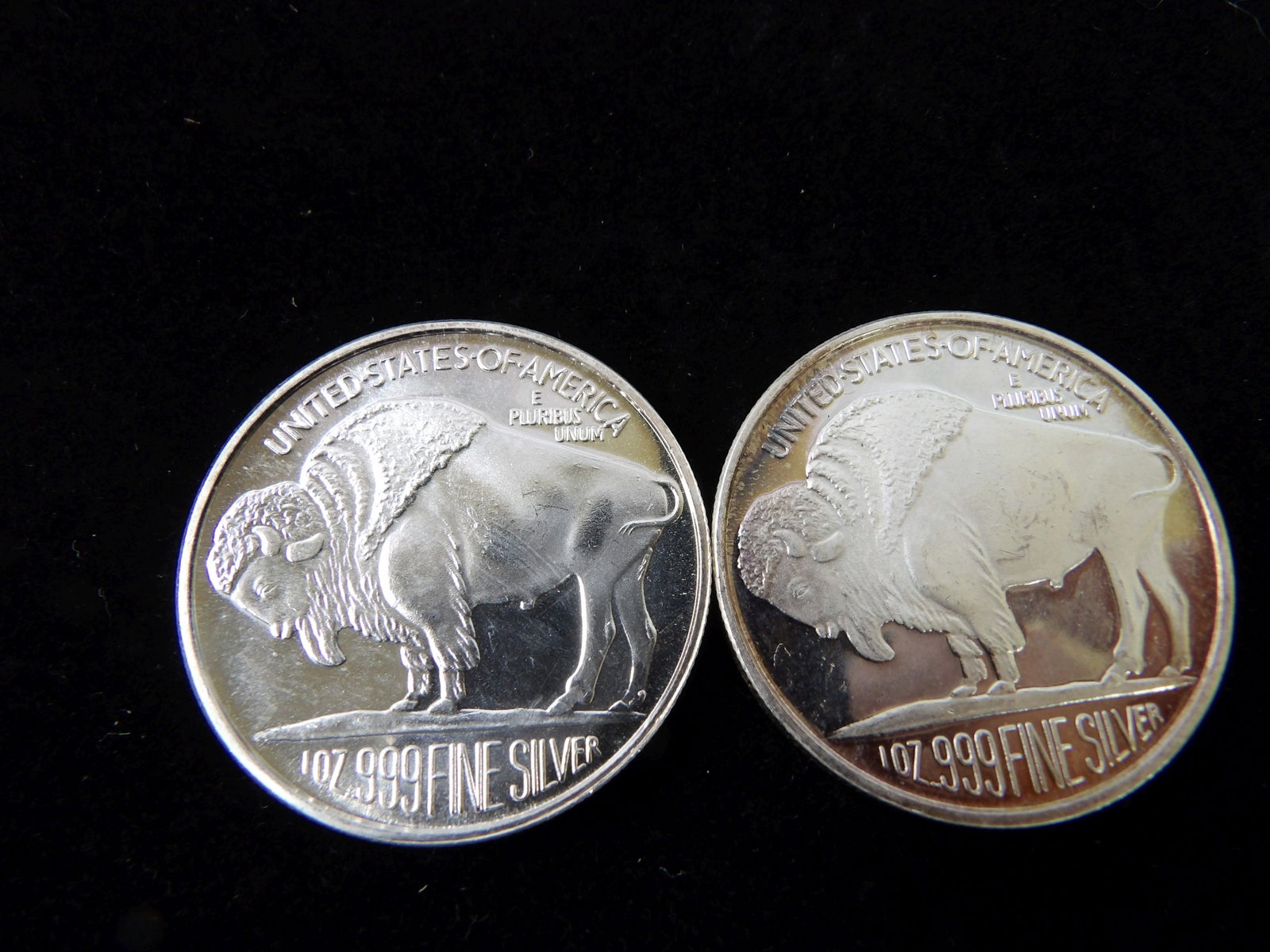 6 Silver Buffalo Rounds - 4