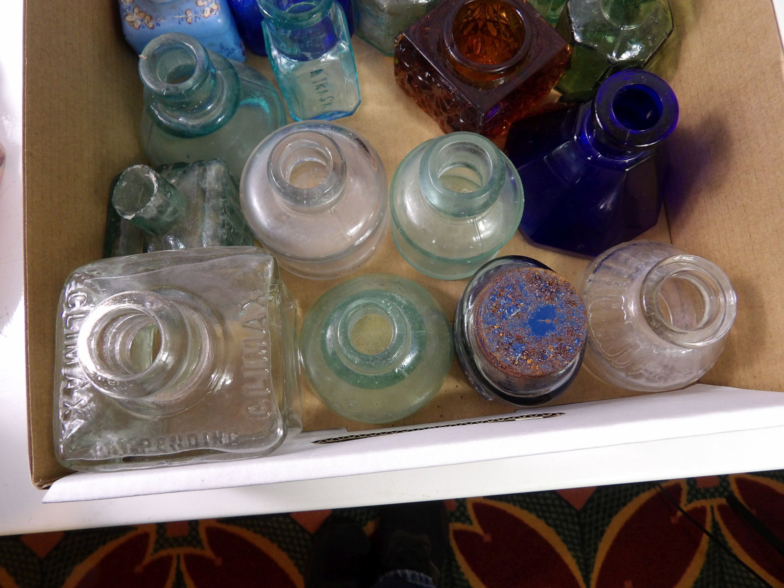 25 PCS.- Early Ink Bottles - 4