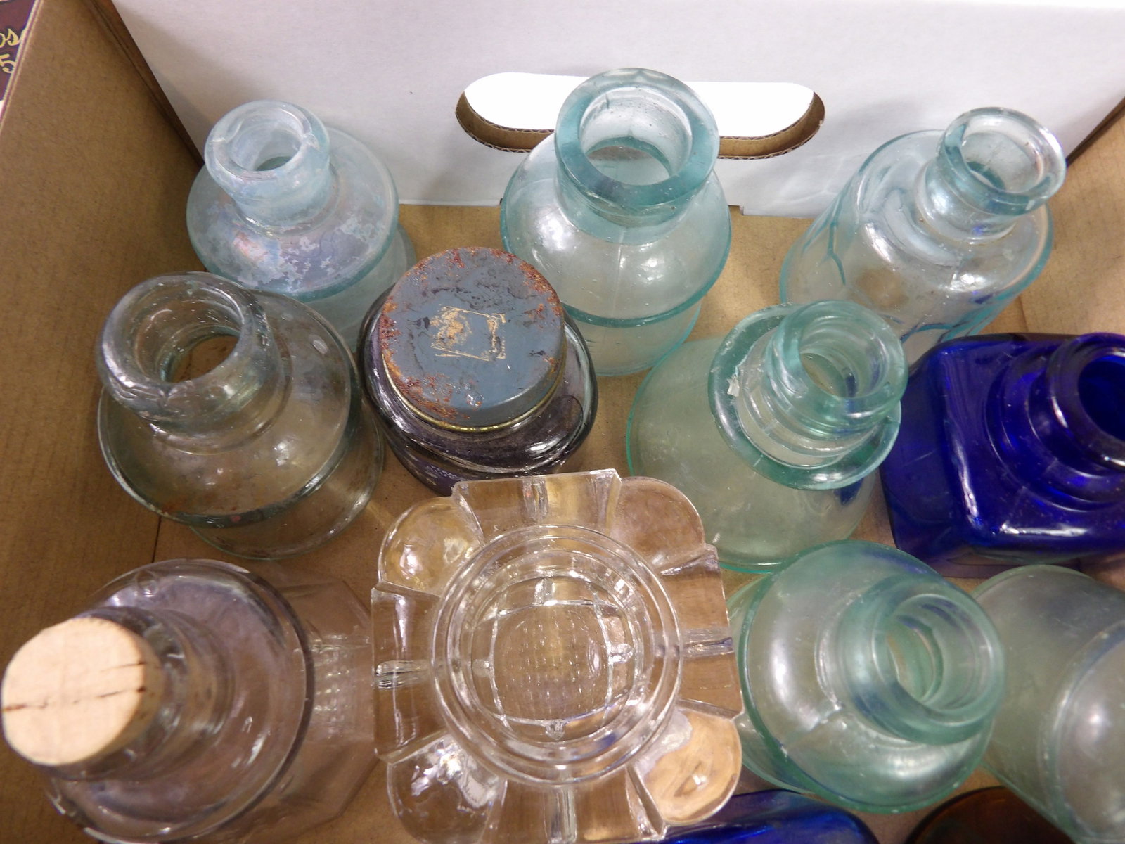 23 PCS.- Early Ink Bottles - 2