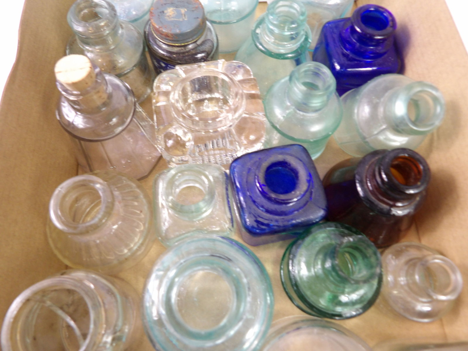 23 PCS.- Early Ink Bottles - 3