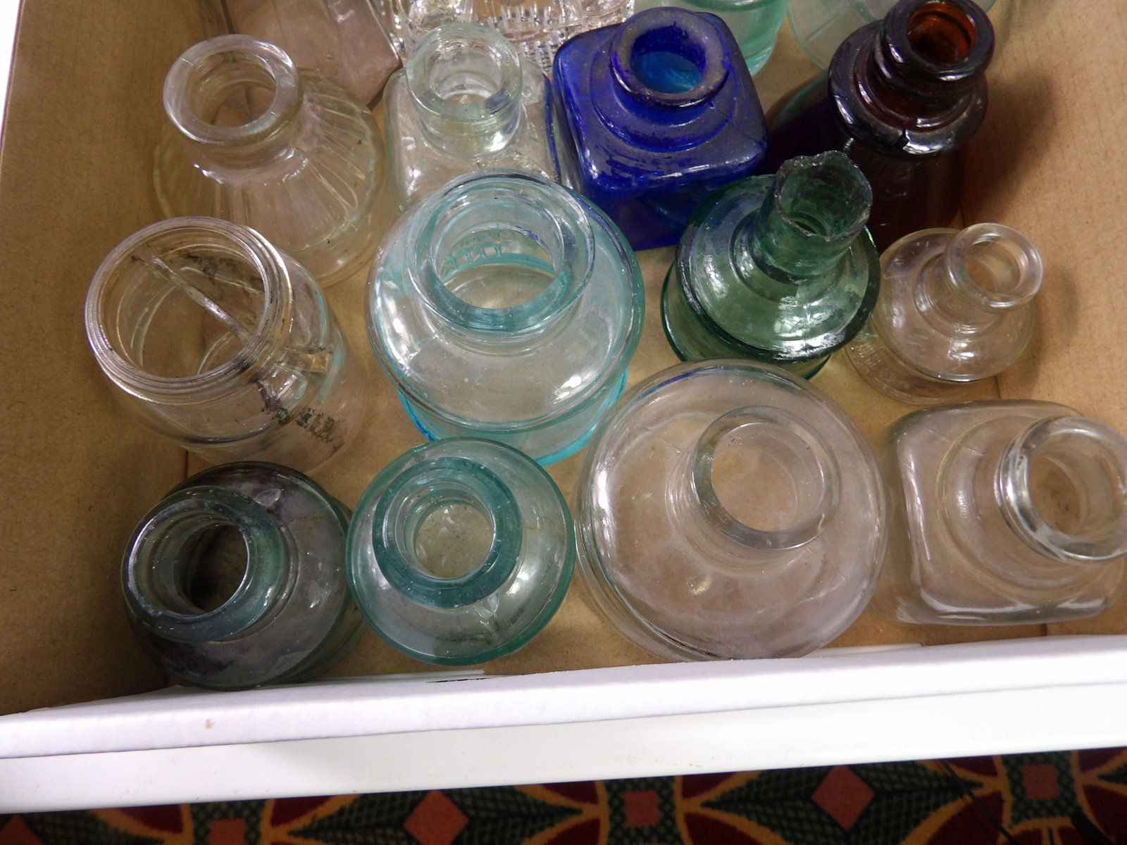 23 PCS.- Early Ink Bottles - 4