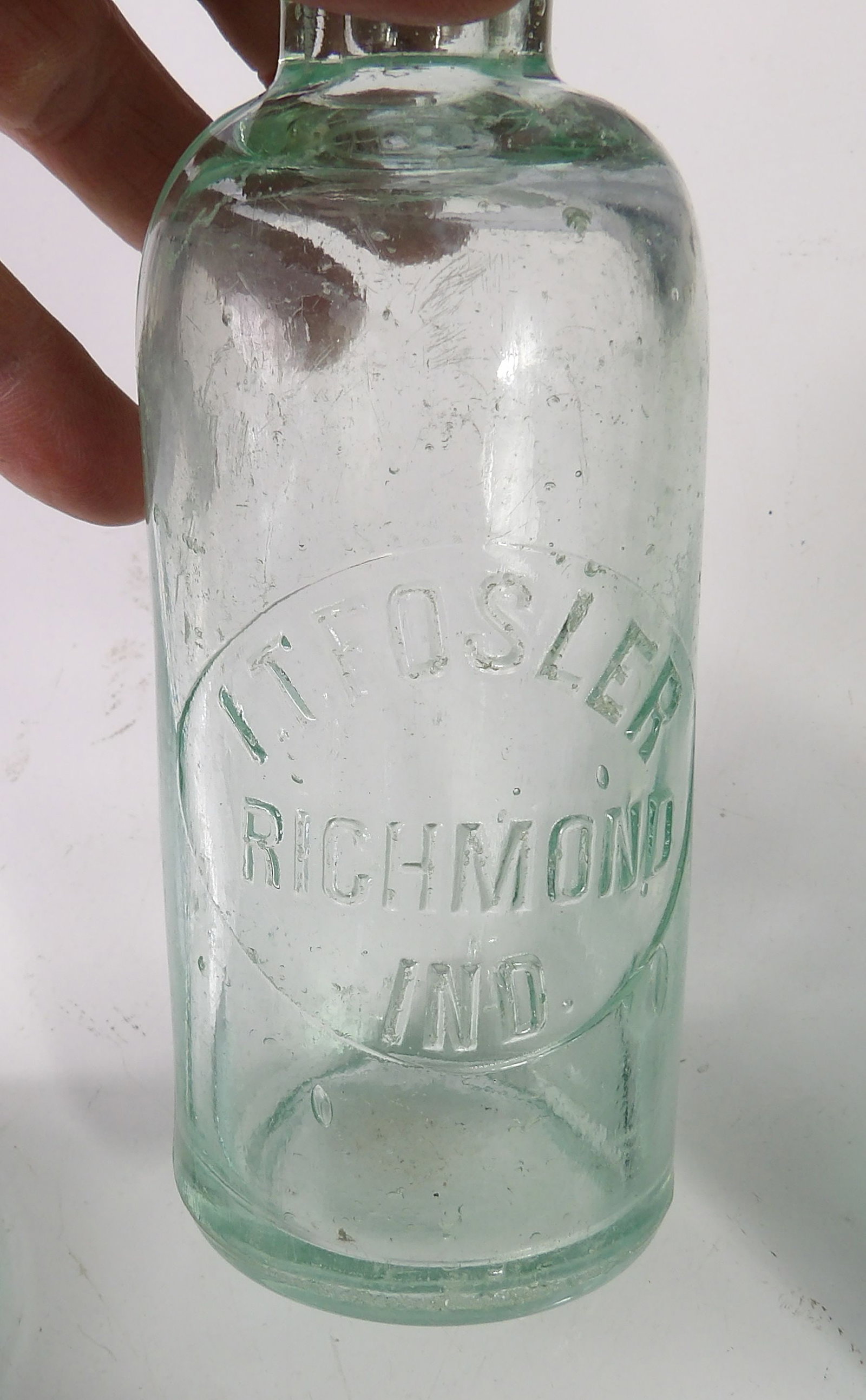 7 Early Blob Top Bottles - 4