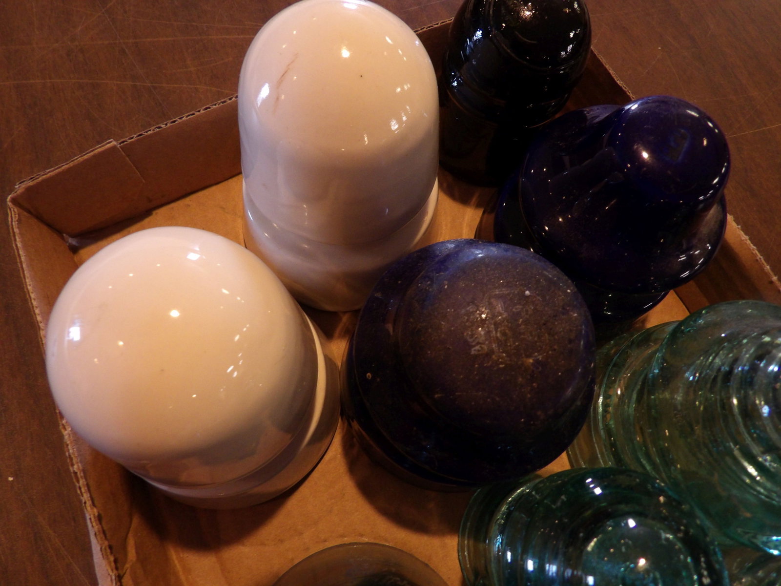 10 PCS.-Glass Insulators - 3
