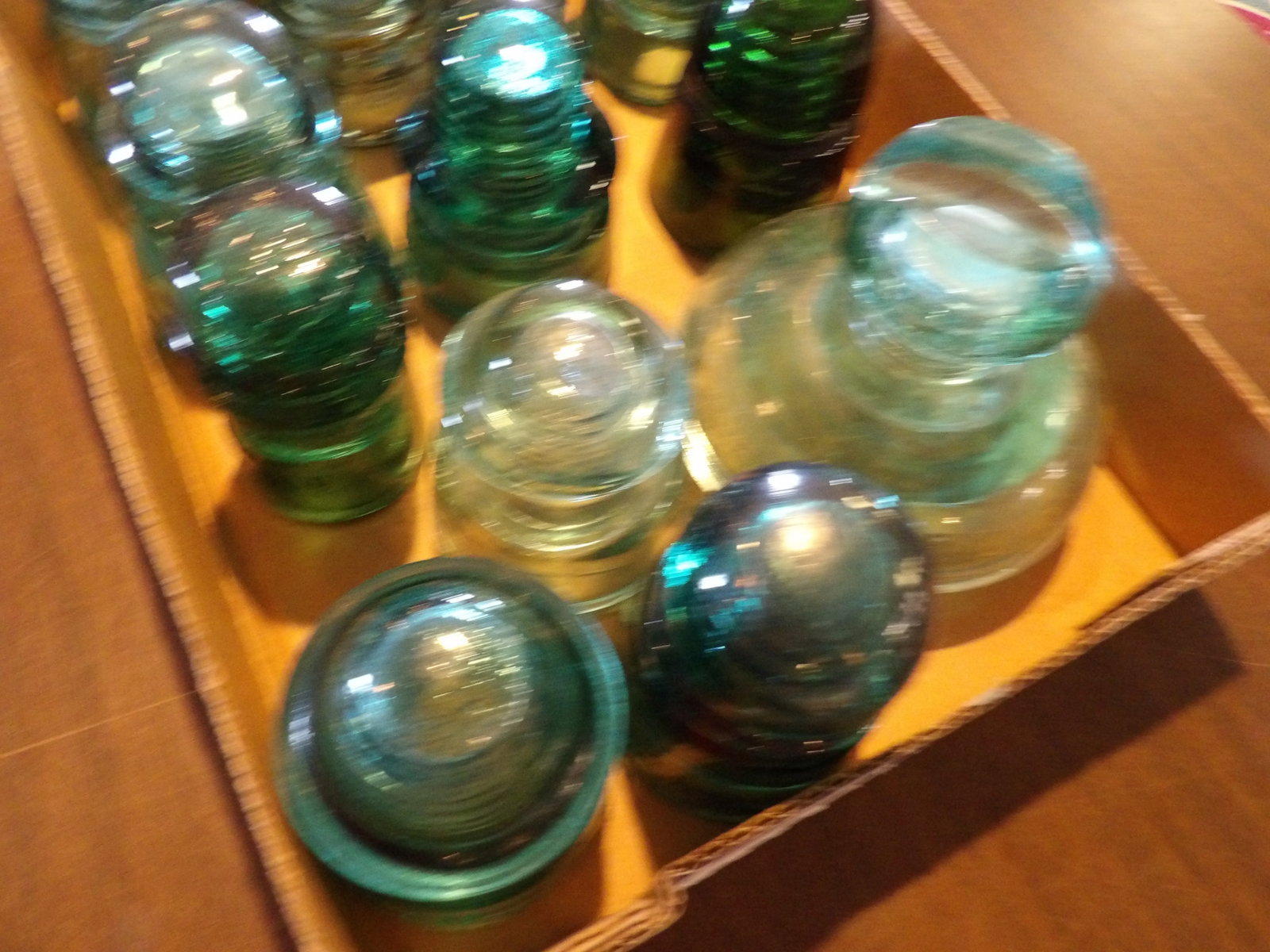 10 PCS.-Glass Insulators - 2