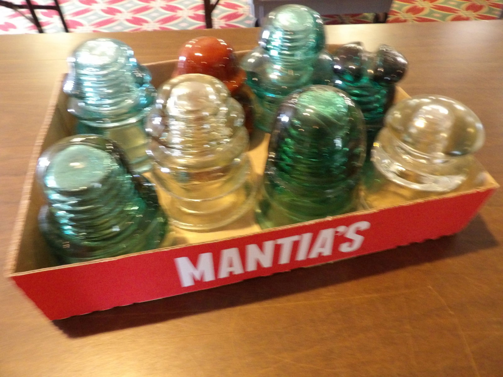 8 PCS.-Glass Insulators - 3