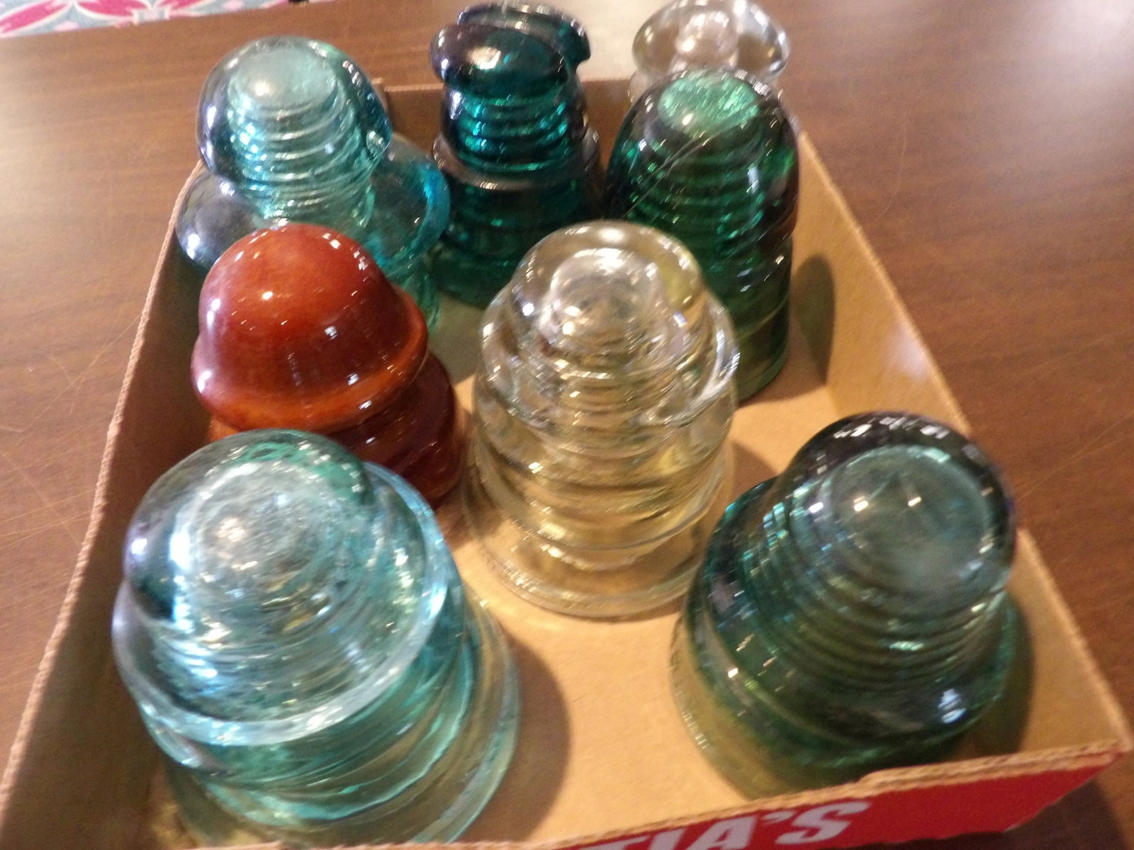 8 PCS.-Glass Insulators - 4
