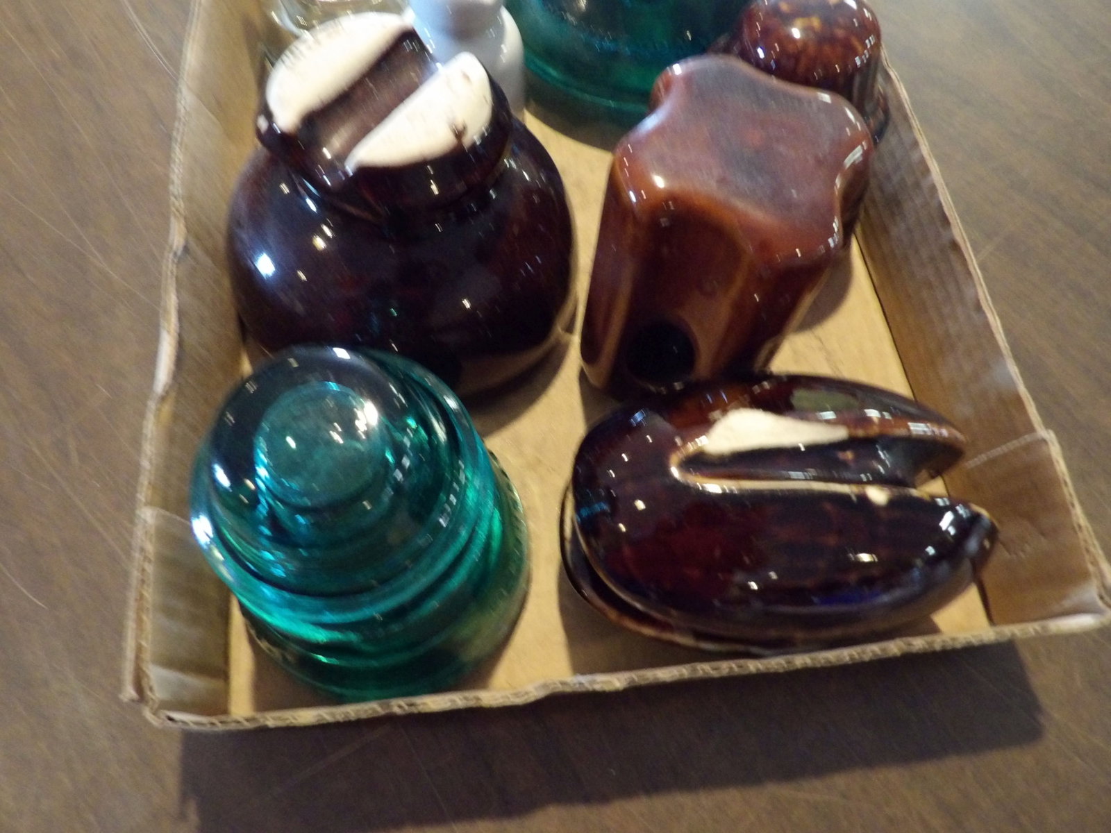 8 PCS.-Glass Insulators - 2