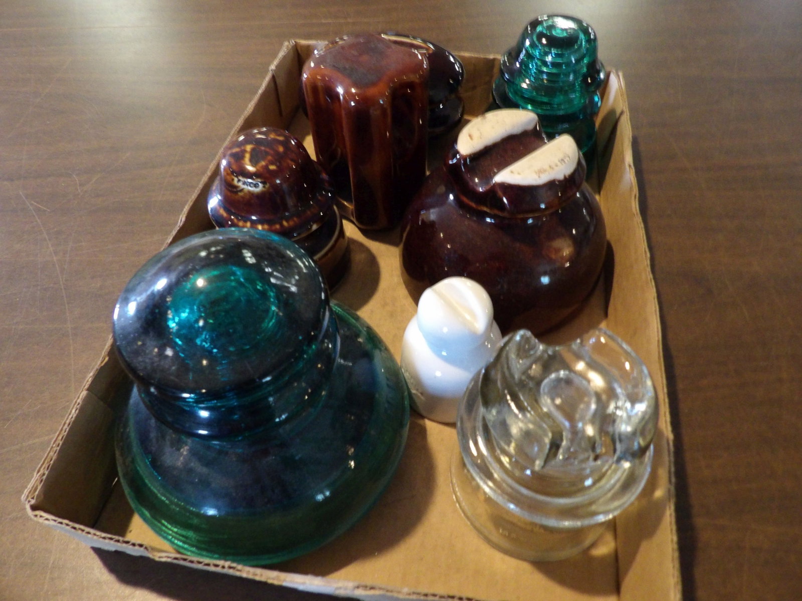 8 PCS.-Glass Insulators - 4