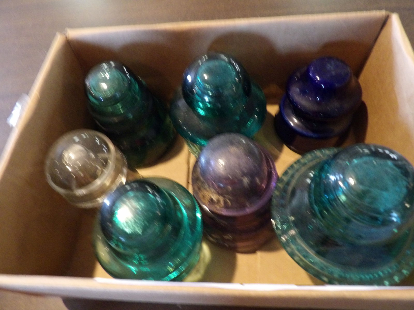 7 PCS.-Glass Insulators - 3