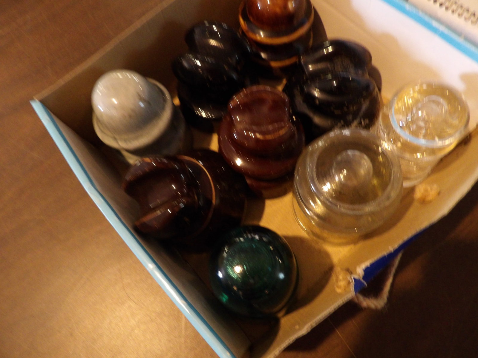 9 PCS.-Glass Insulators - 2