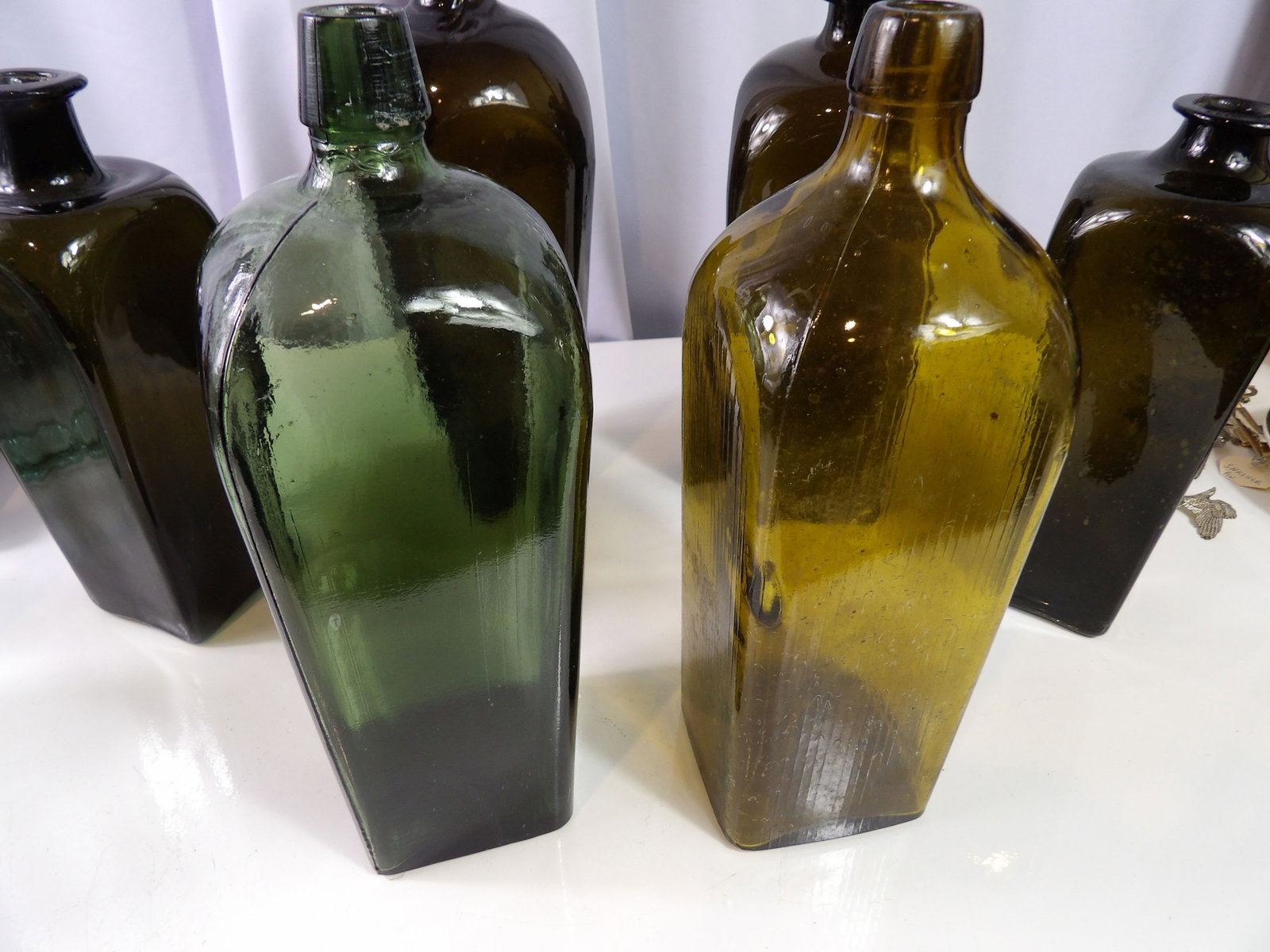6 Early Gin Bottles - 2