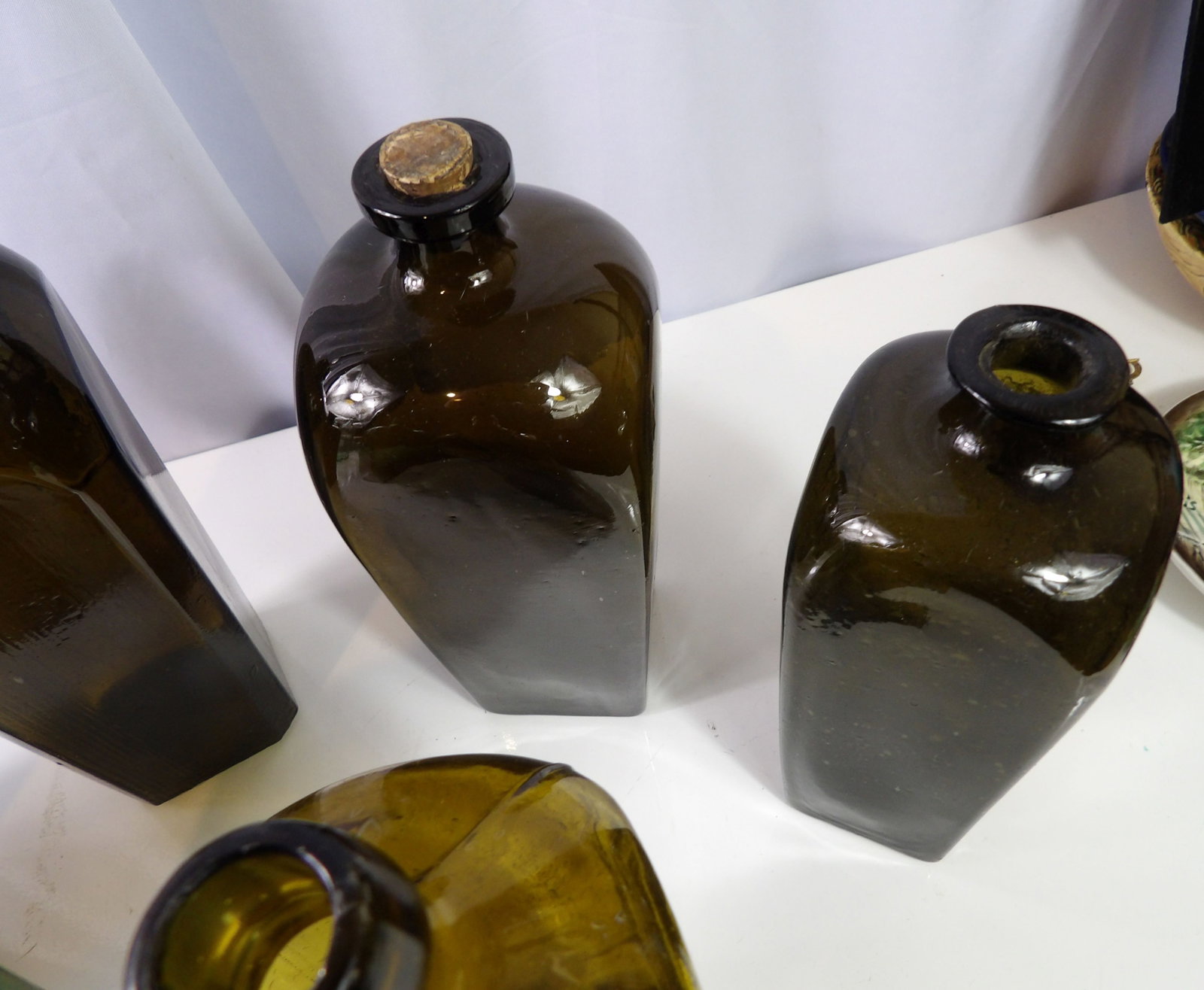 6 Early Gin Bottles - 4