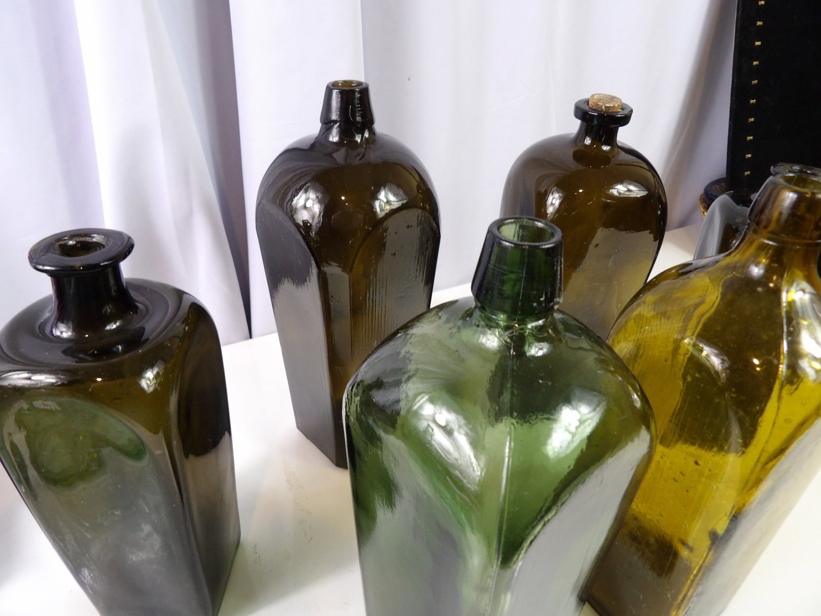 6 Early Gin Bottles - 5